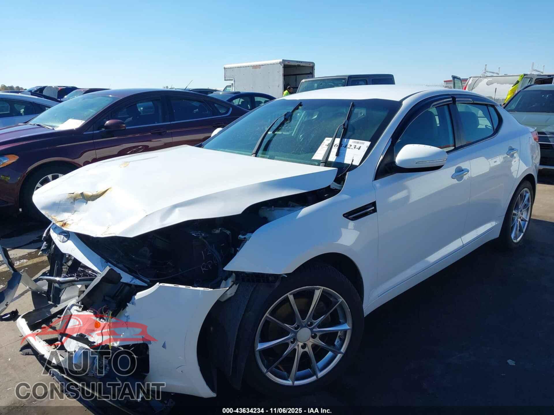 KIA OPTIMA 2012 - 5XXGN4A71CG071231