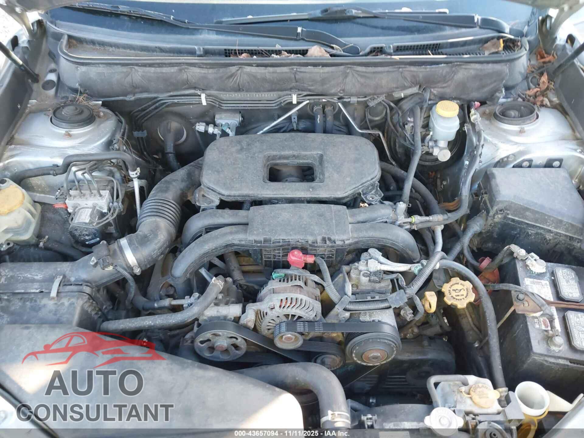 SUBARU OUTBACK 2012 - 4S4BRBCC8C3238399