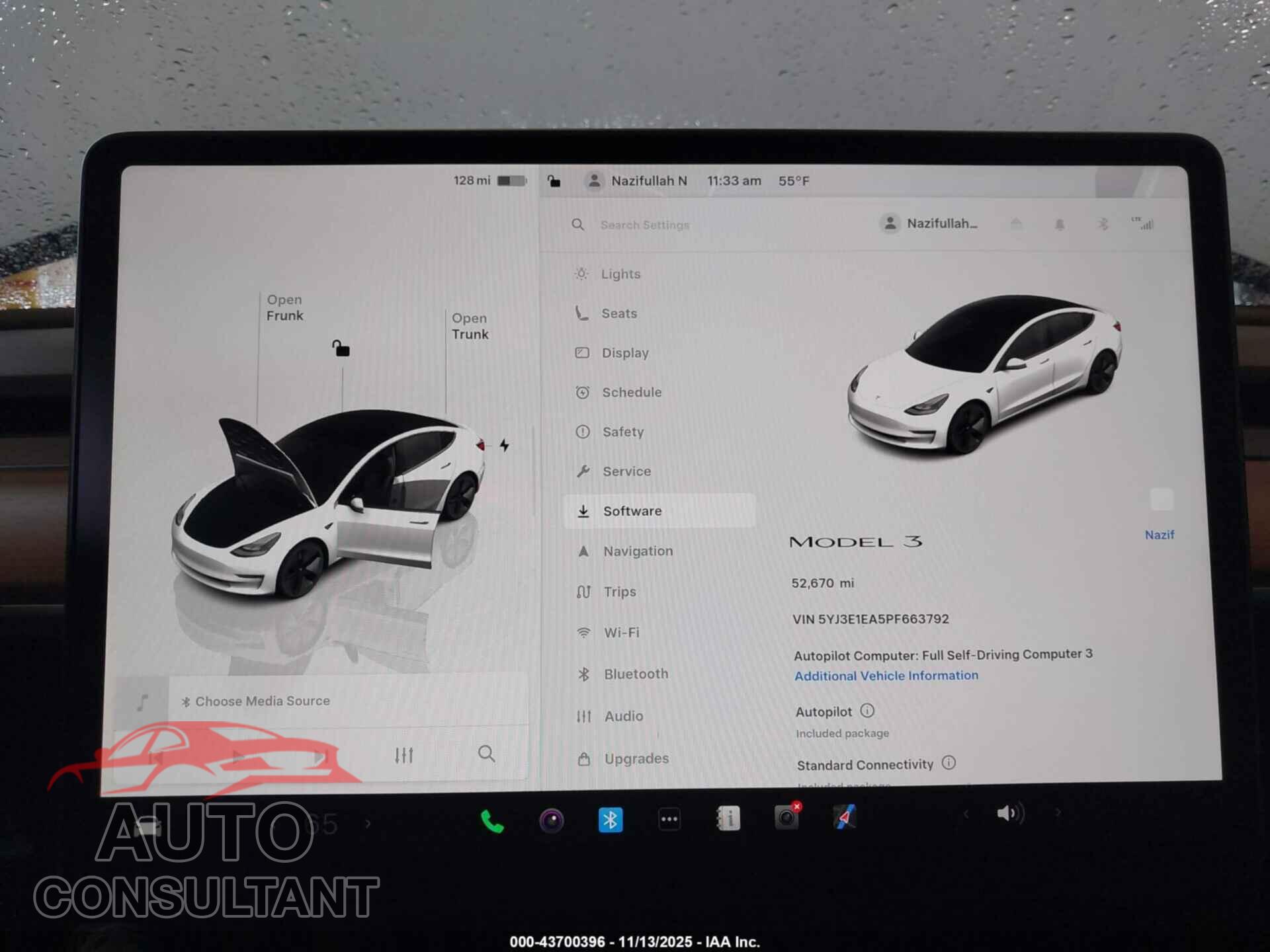 TESLA MODEL 3 2023 - 5YJ3E1EA5PF663792