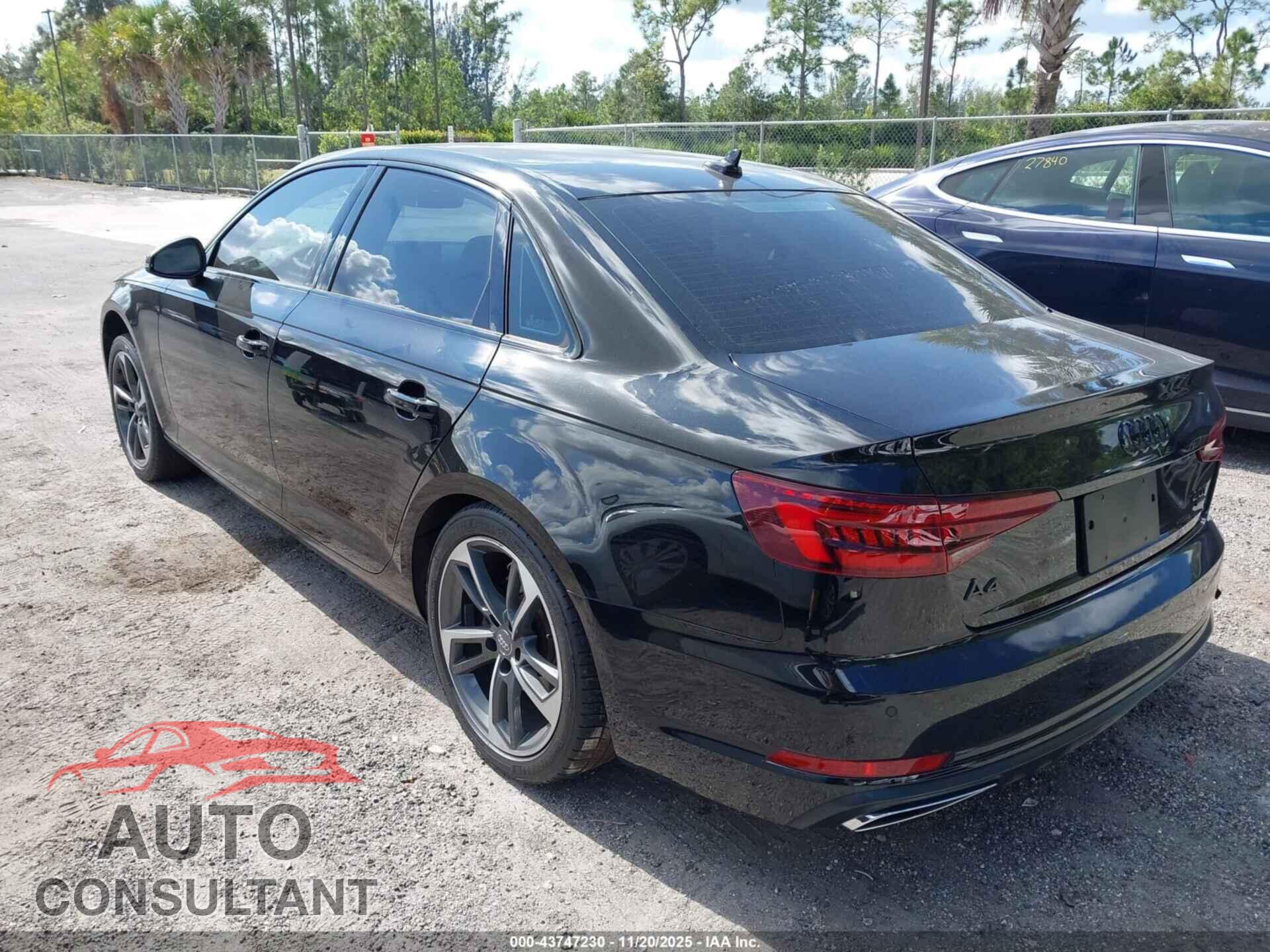 AUDI A4 2019 - WAUGMAF42KN015248
