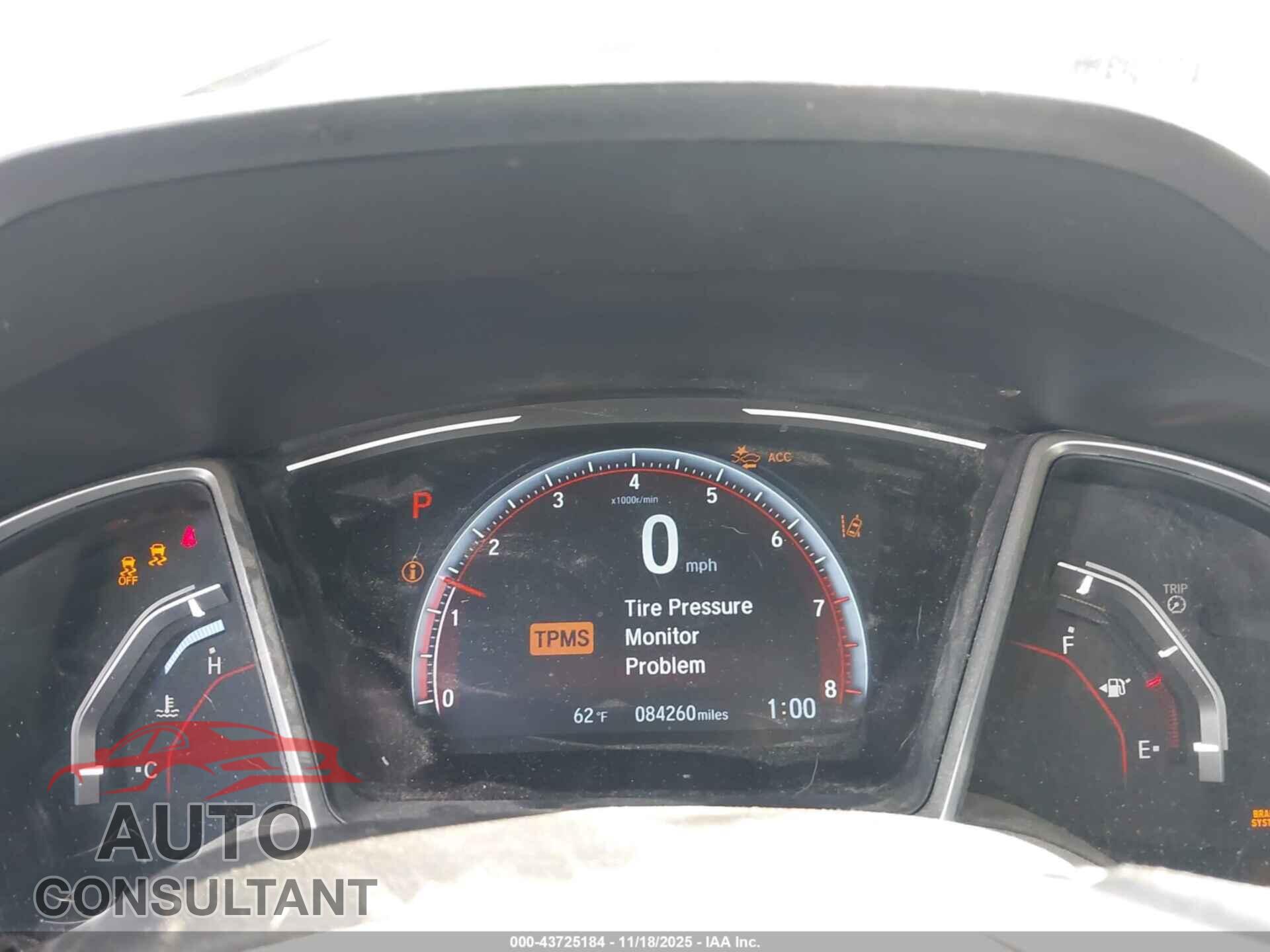 HONDA CIVIC 2020 - 2HGFC2F84LH587976