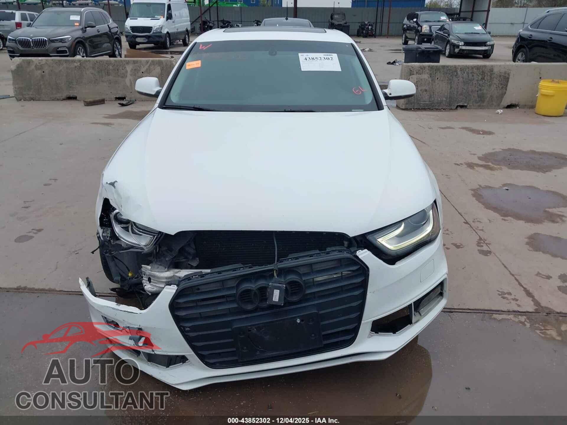 AUDI A4 2014 - WAUEFAFL0EN036015