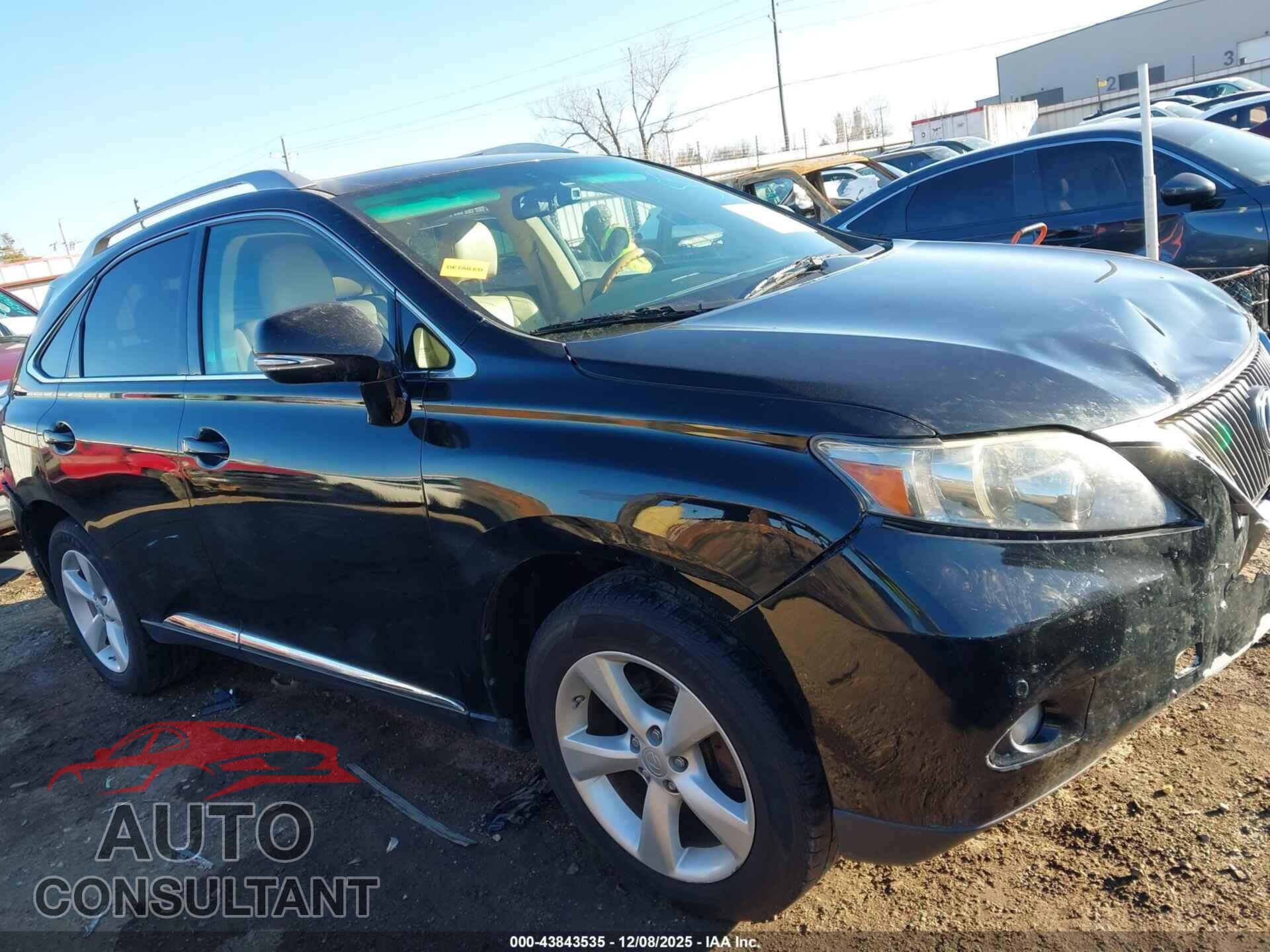 LEXUS RX 350 2011 - 2T2BK1BA4BC095455