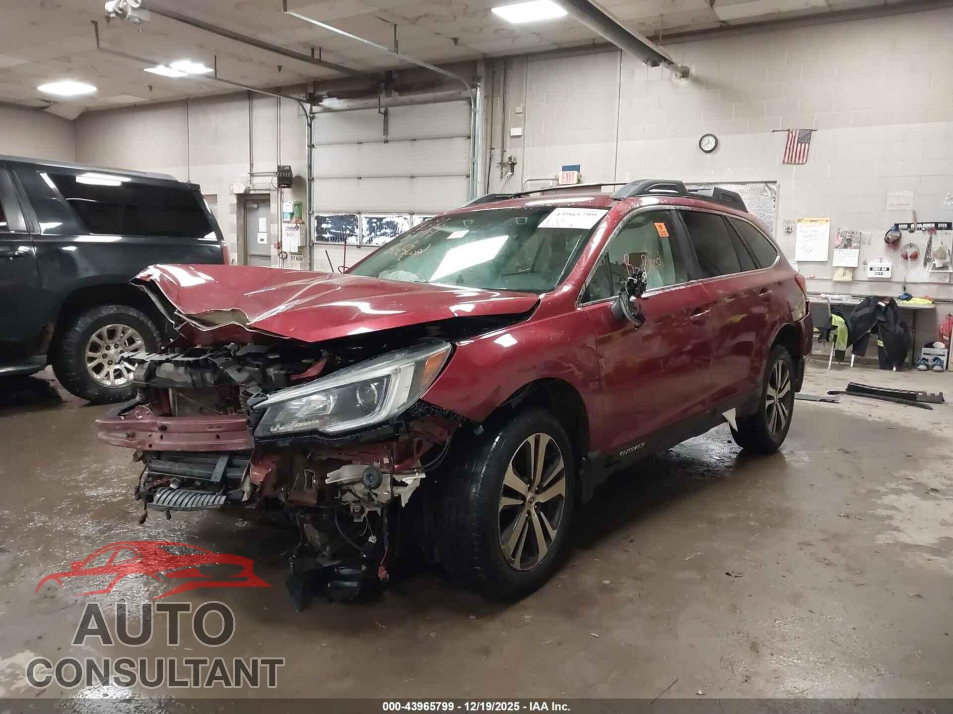 SUBARU OUTBACK 2019 - 4S4BSAJC8K3294391