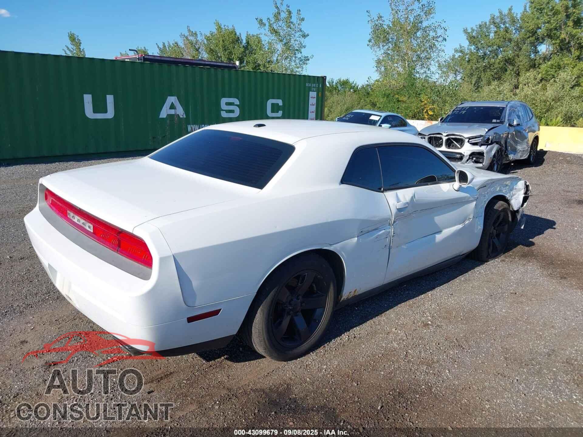 DODGE CHALLENGER 2012 - 2C3CDYAGXCH186517