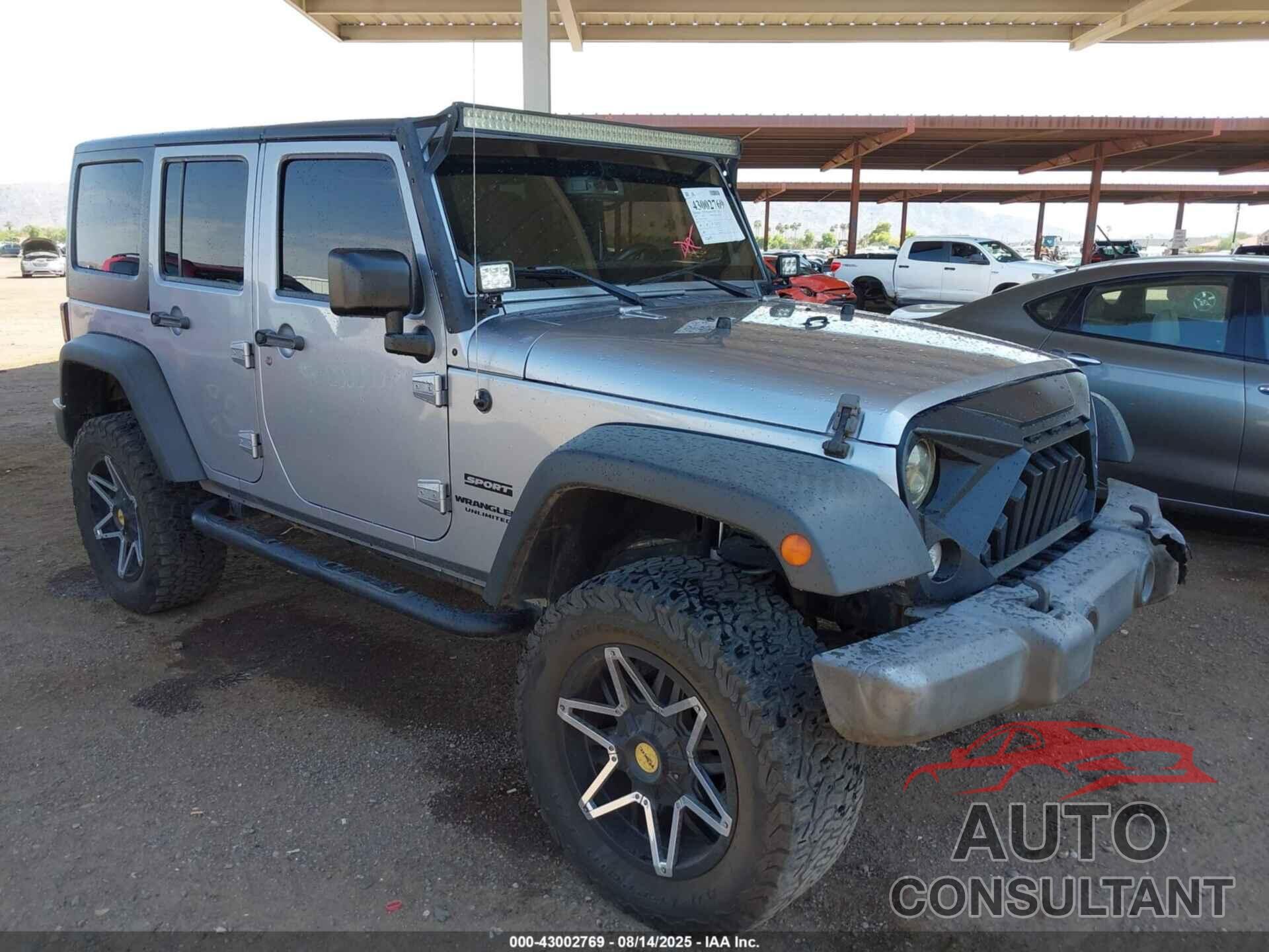 JEEP WRANGLER UNLIMITED 2014 - 1C4BJWDG2EL269851