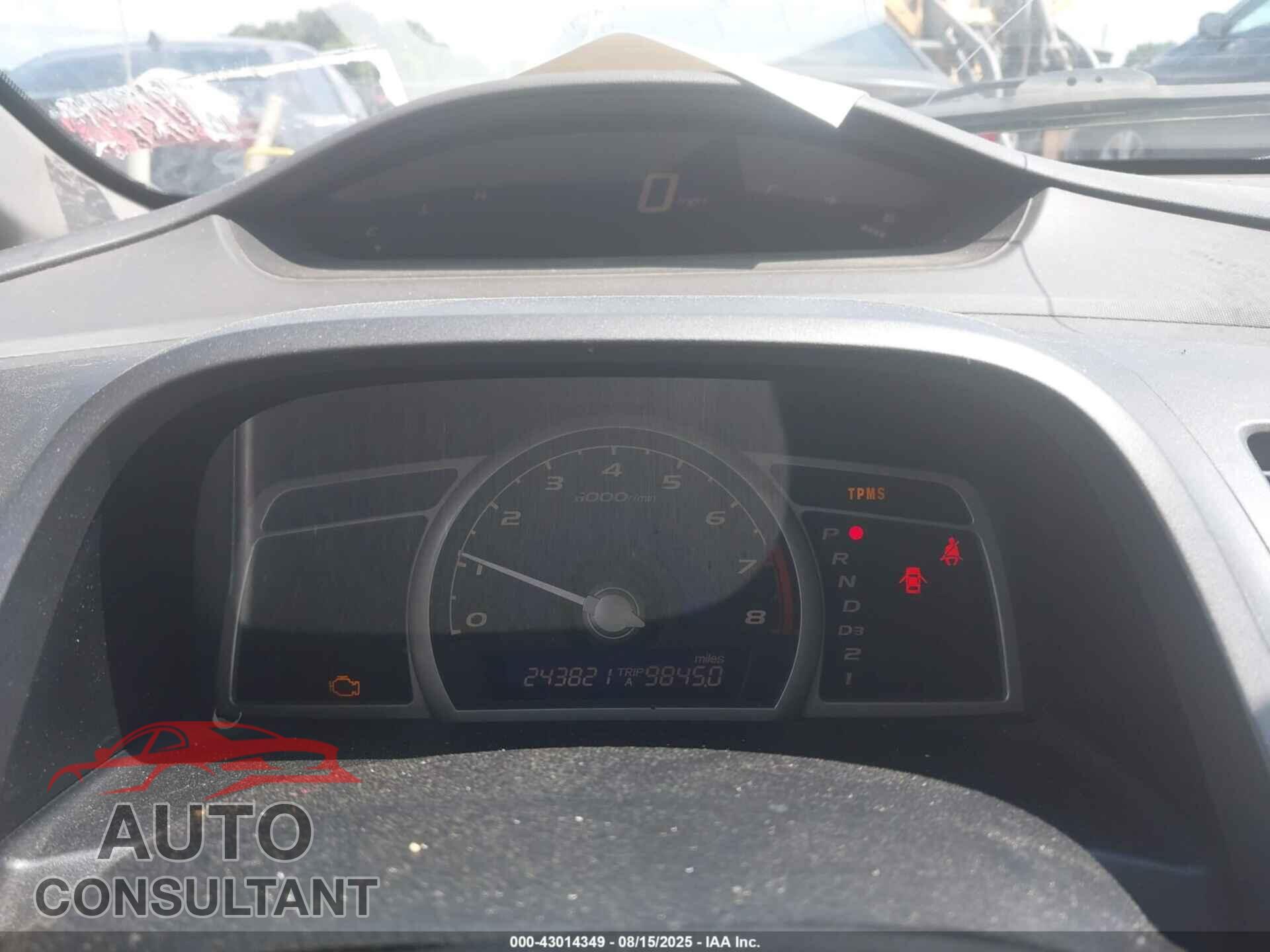 HONDA CIVIC 2010 - 19XFA1F52AE028083