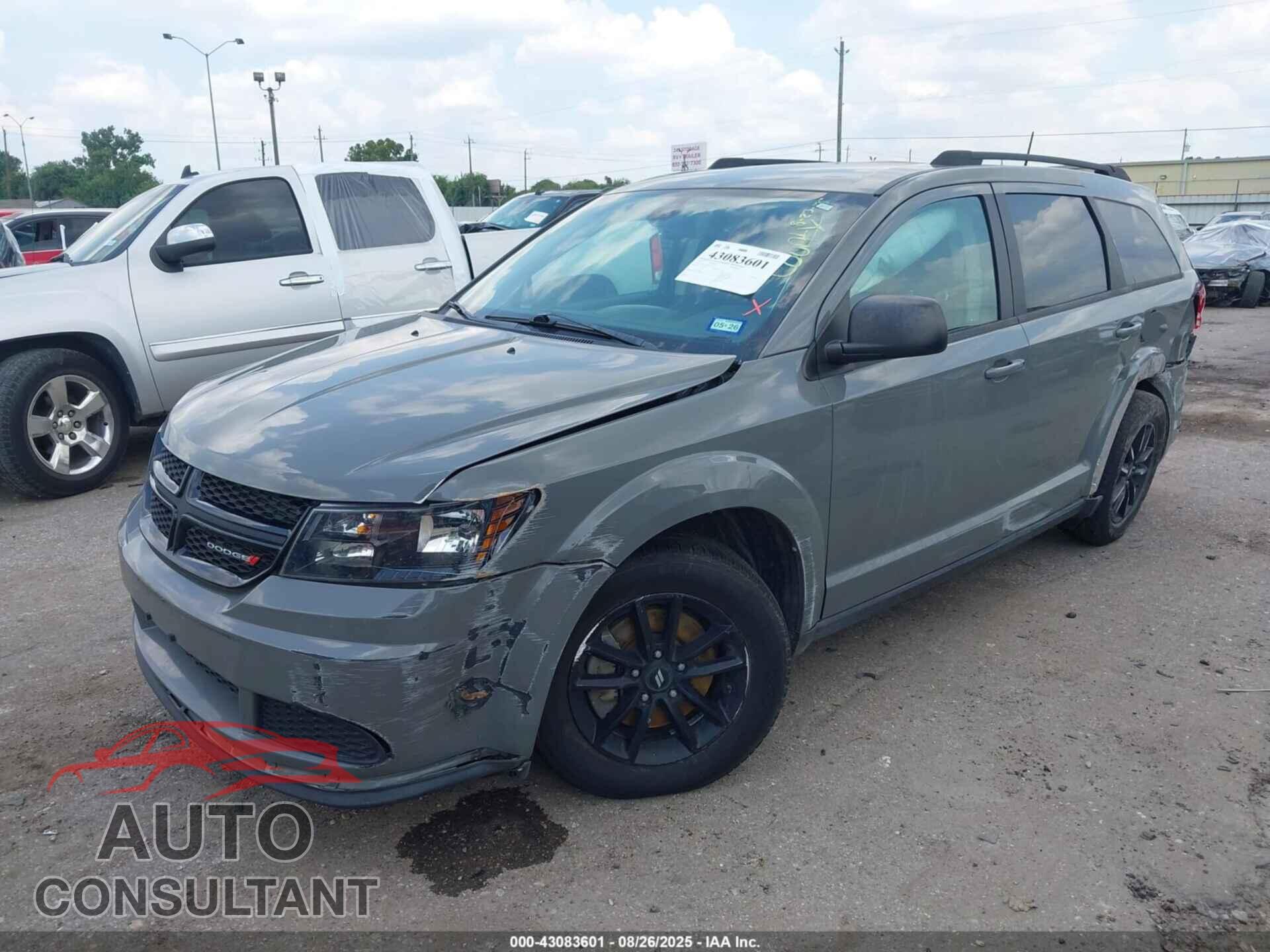 DODGE JOURNEY 2020 - 3C4PDCAB7LT274615