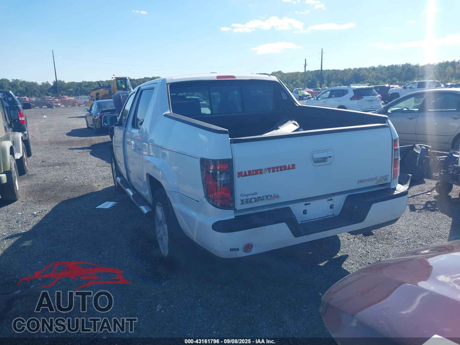 HONDA RIDGELINE 2013 - 5FPYK1F53DB006413