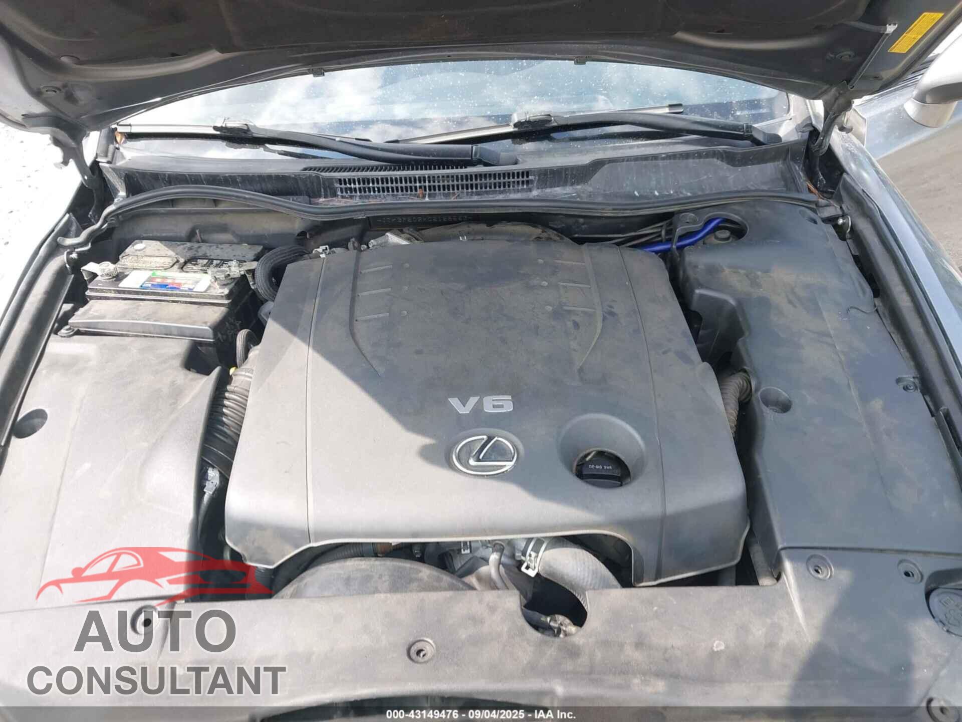LEXUS IS 250 2012 - JTHBF5C2XC5158563