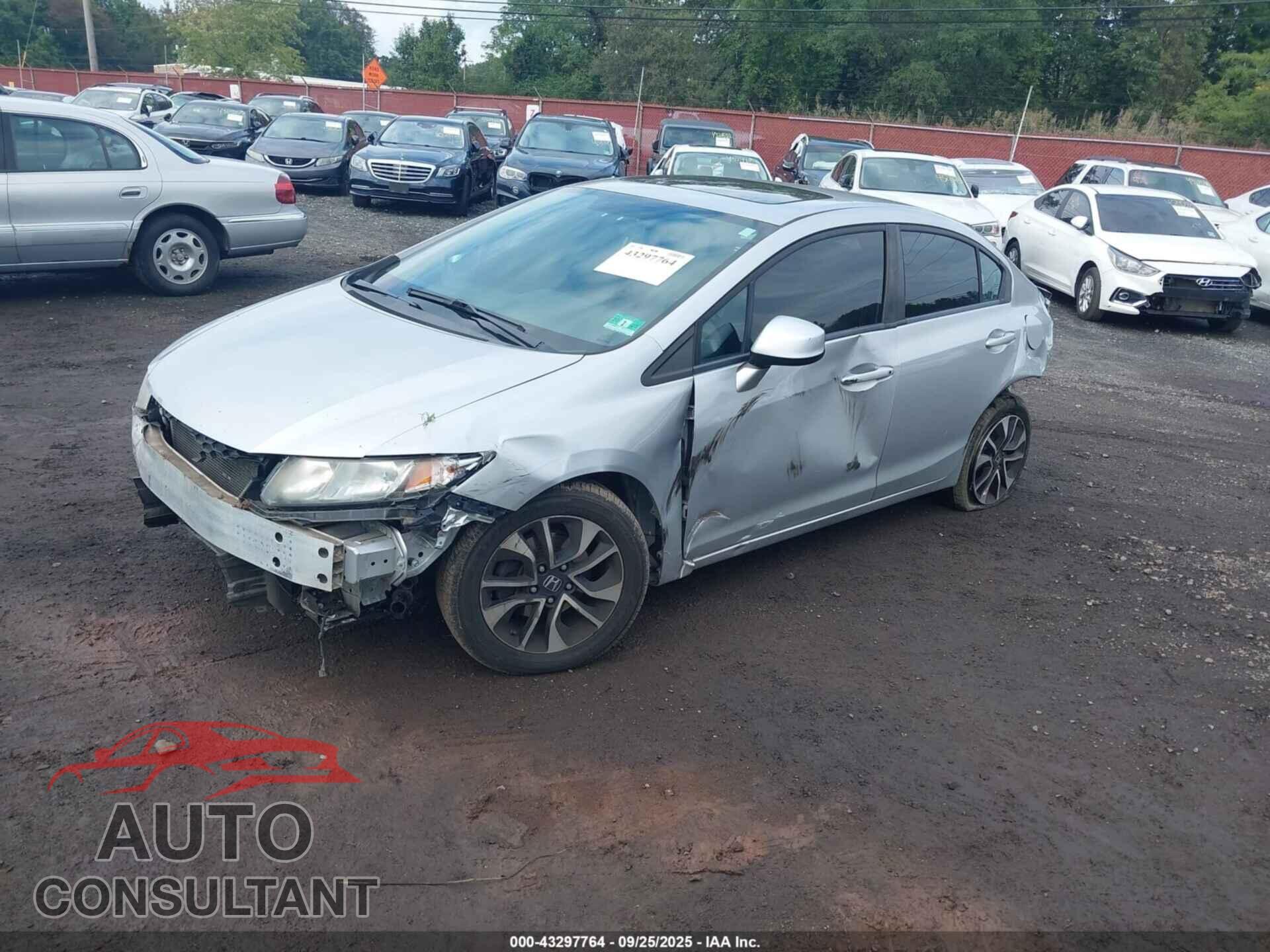HONDA CIVIC 2013 - 19XFB2F95DE064215