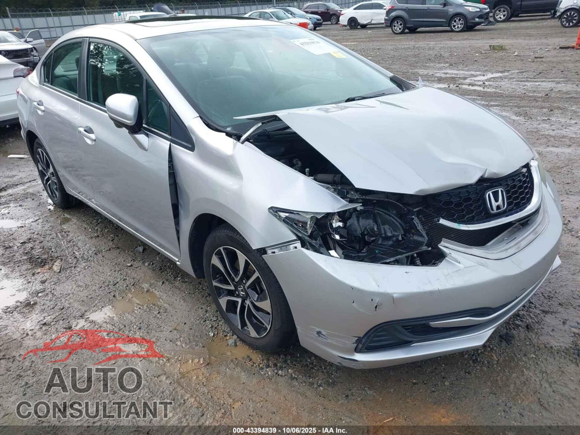 HONDA CIVIC 2014 - 19XFB2F83EE244530