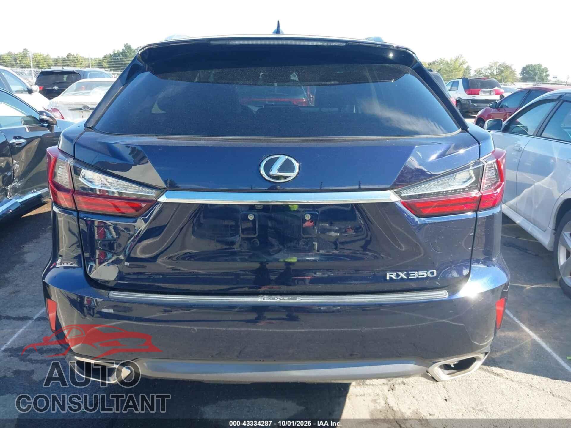 LEXUS RX 350 2017 - 2T2BZMCA2HC094809