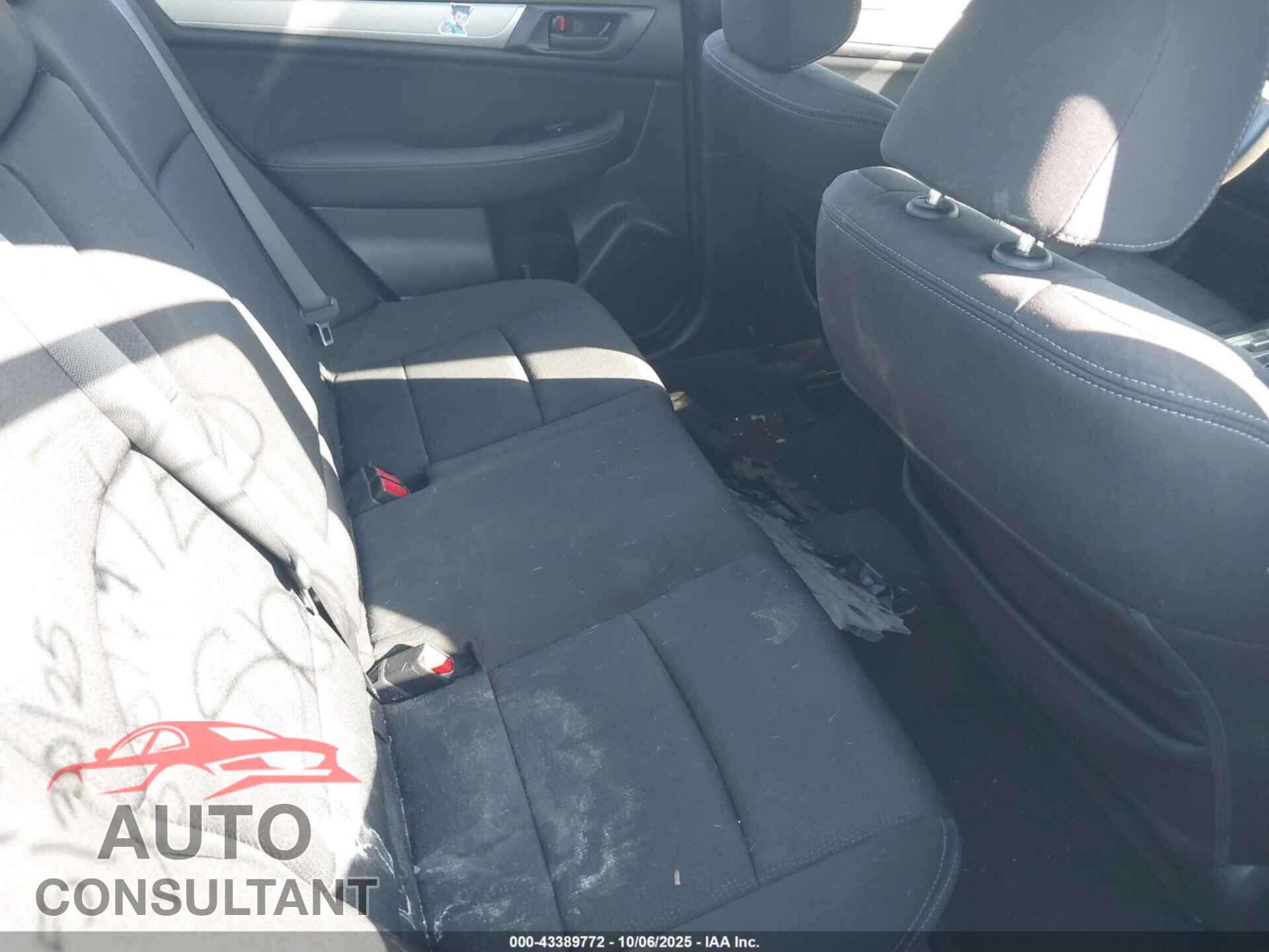 SUBARU LEGACY 2016 - 4S3BNAA67G3045805