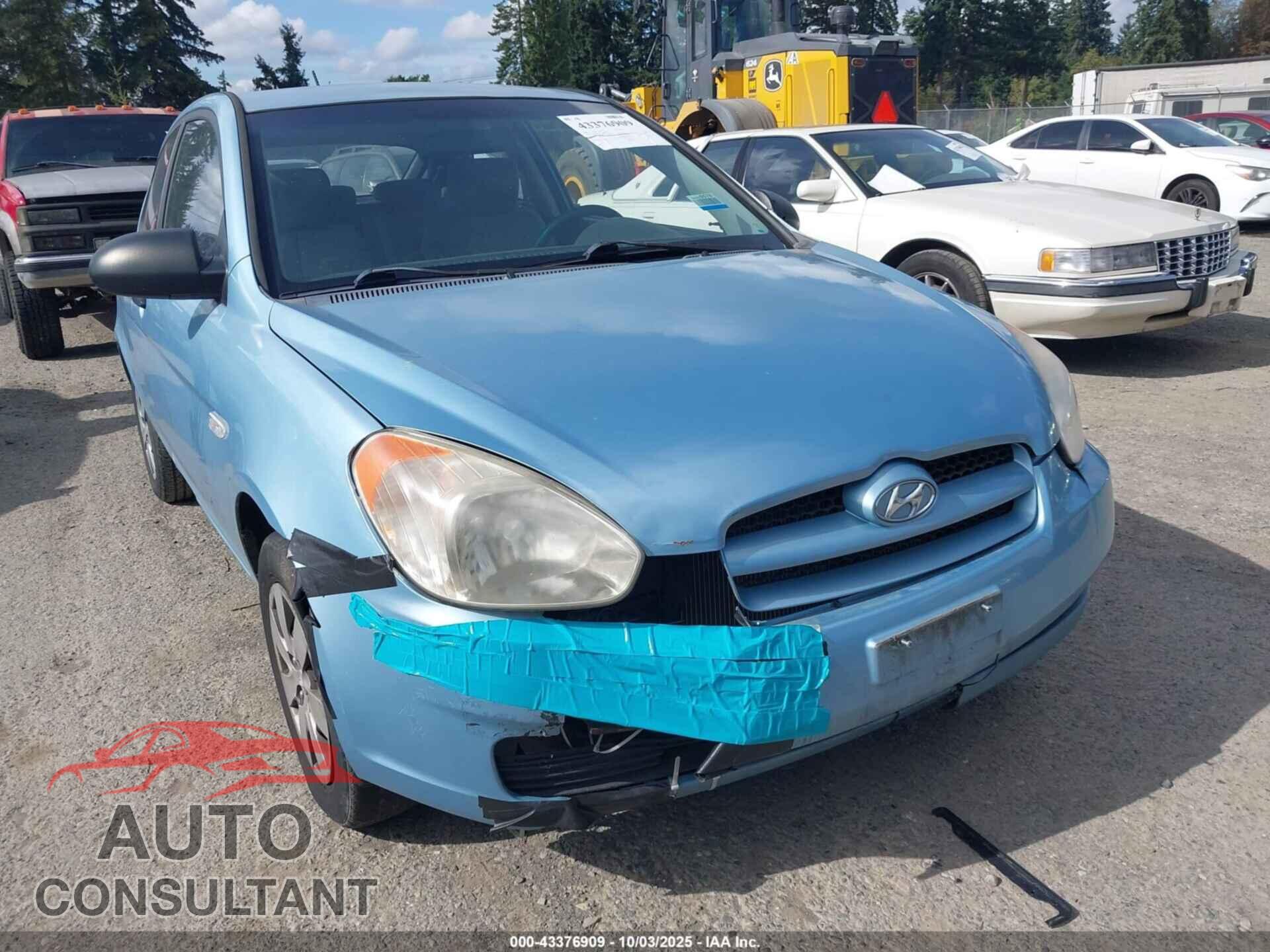 HYUNDAI ACCENT 2009 - KMHCM36C99U124161