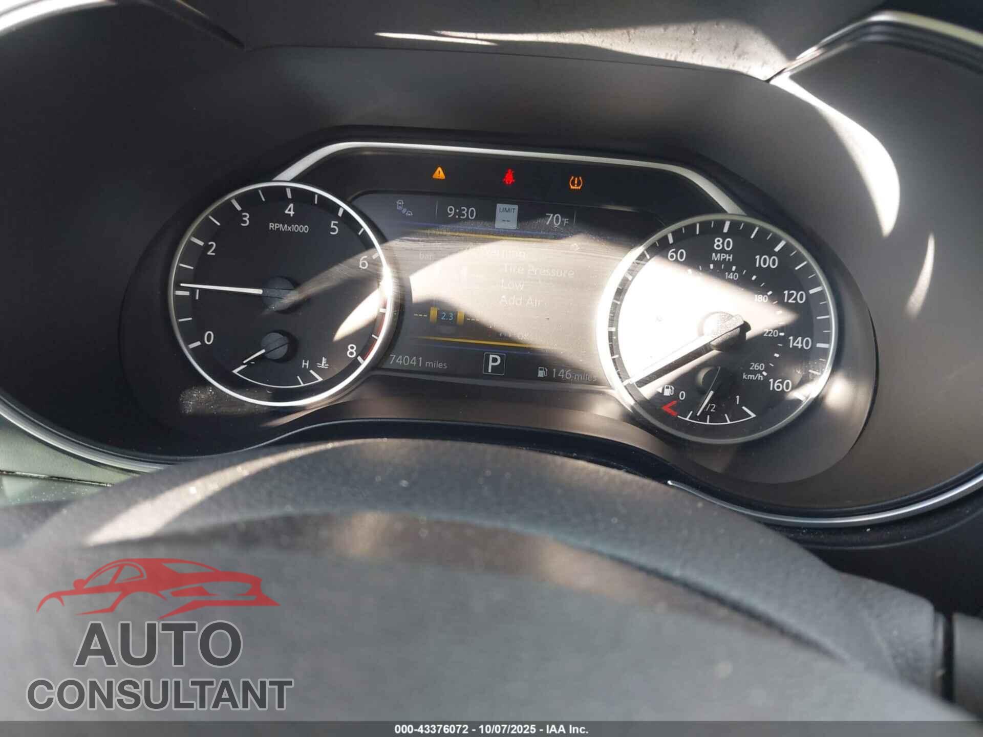 NISSAN MAXIMA 2020 - 1N4AA6EV8LC374244
