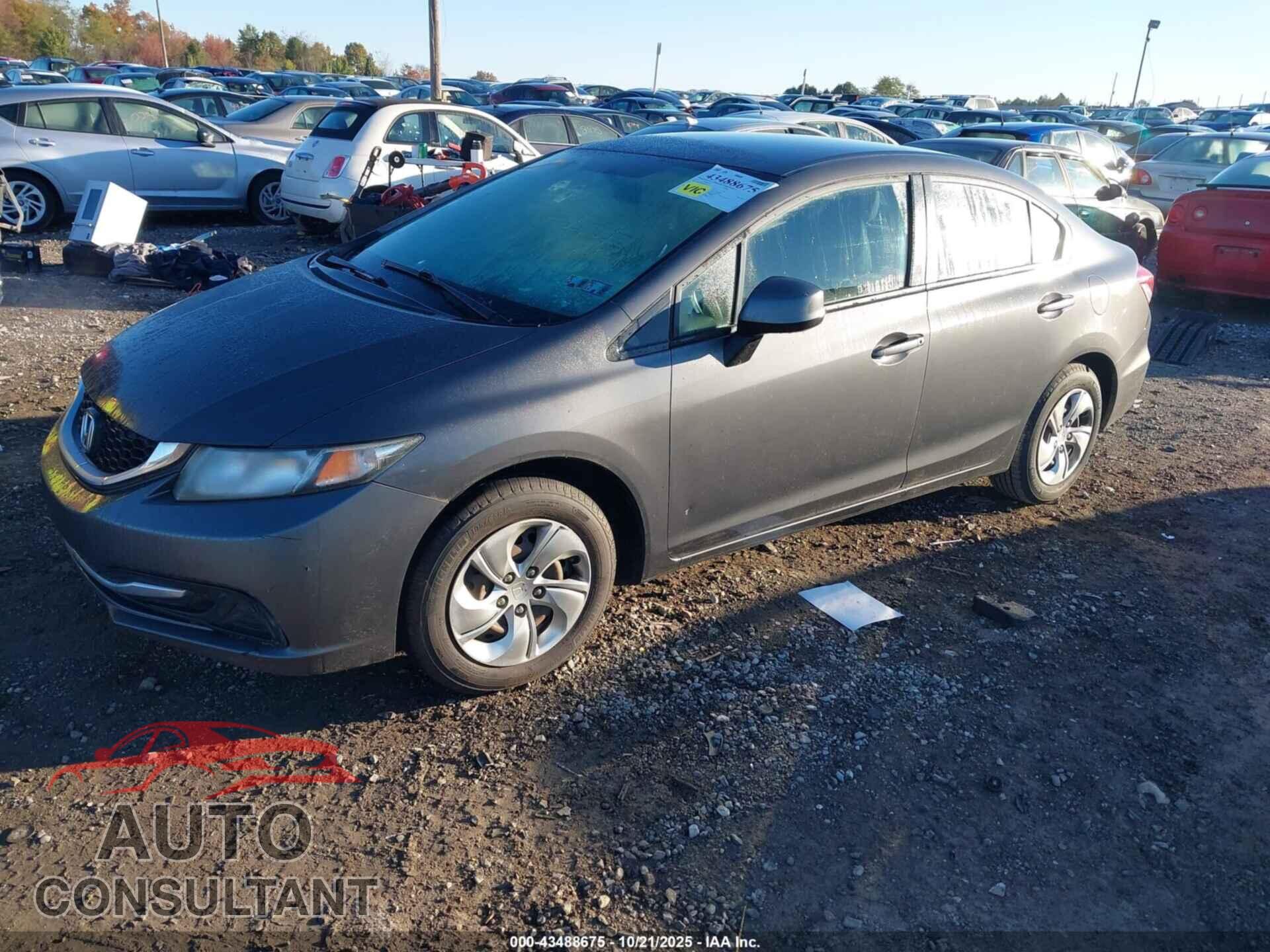 HONDA CIVIC 2013 - 2HGFB2F58DH570947