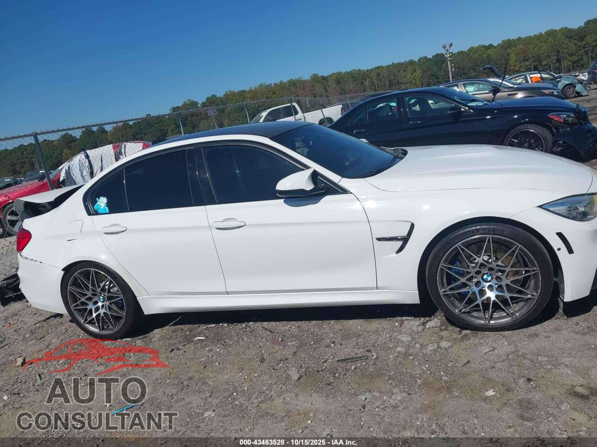 BMW M3 2017 - WBS8M9C50H5G42313