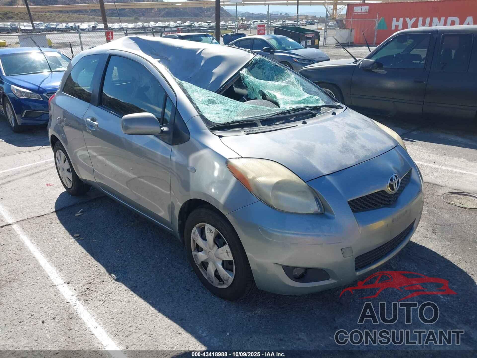 TOYOTA YARIS 2009 - JTDJT903995249083