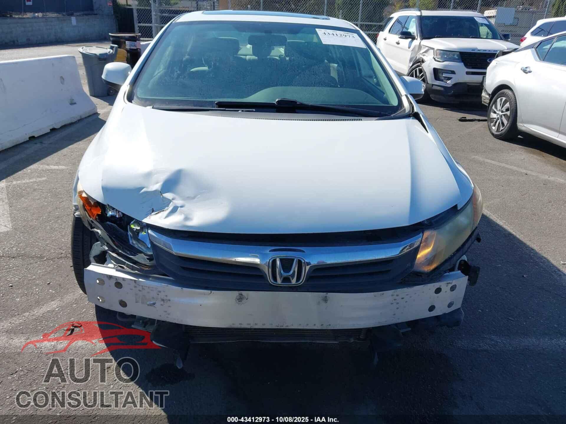 HONDA CIVIC 2012 - 2HGFB2F85CH594700