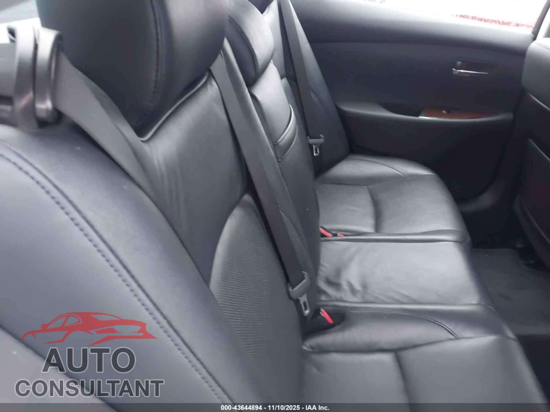 LEXUS ES 350 2011 - JTHBK1EG0B2414917