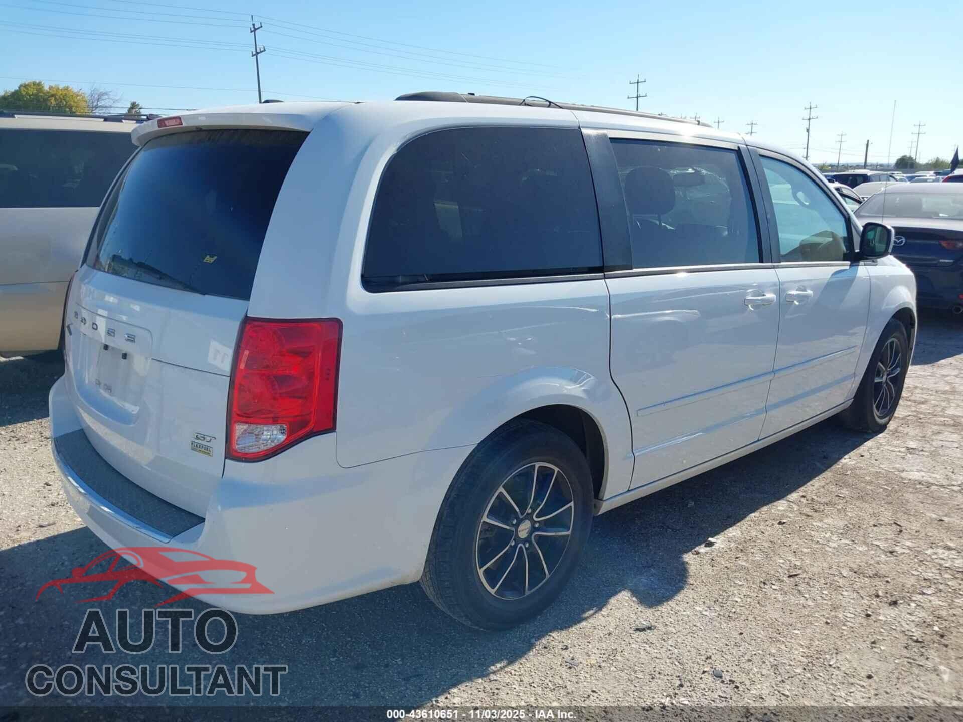 DODGE GRAND CARAVAN 2017 - 2C4RDGEG2HR792048
