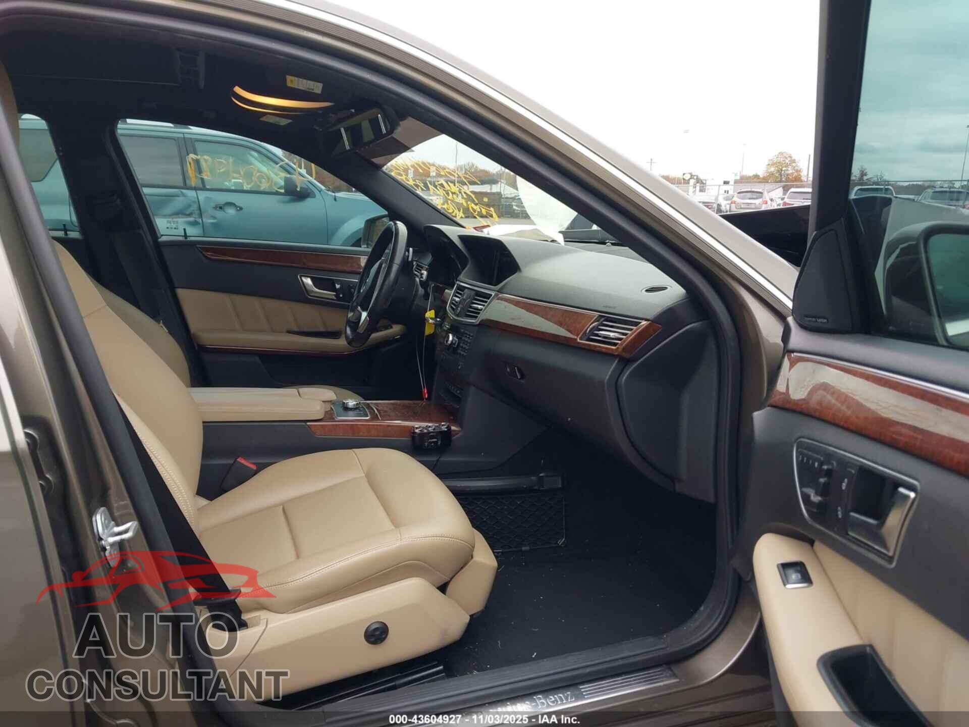 MERCEDES-BENZ E 350 2013 - WDDHF8JBXDA728043