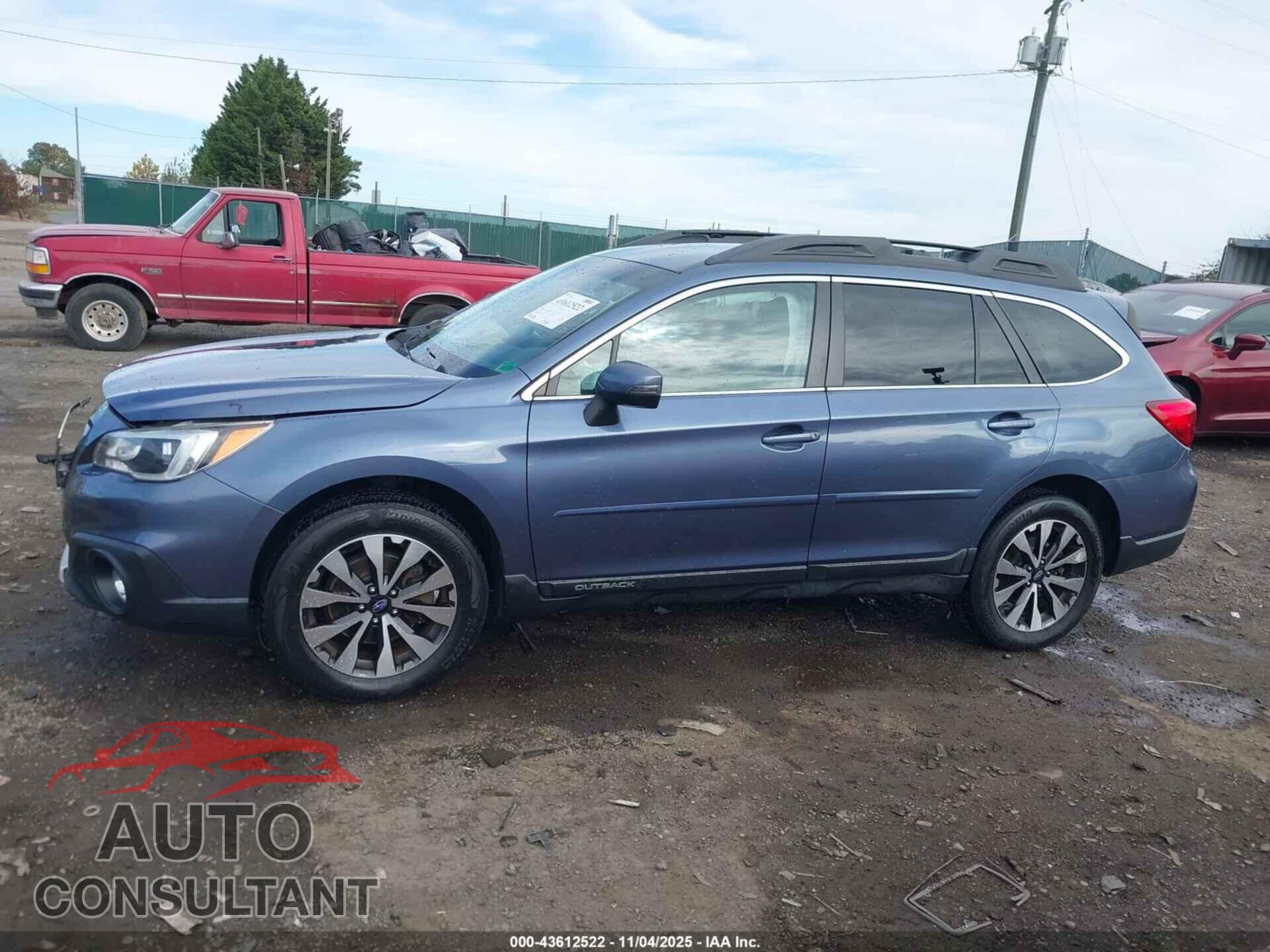 SUBARU OUTBACK 2015 - 4S4BSAJC6F3296713