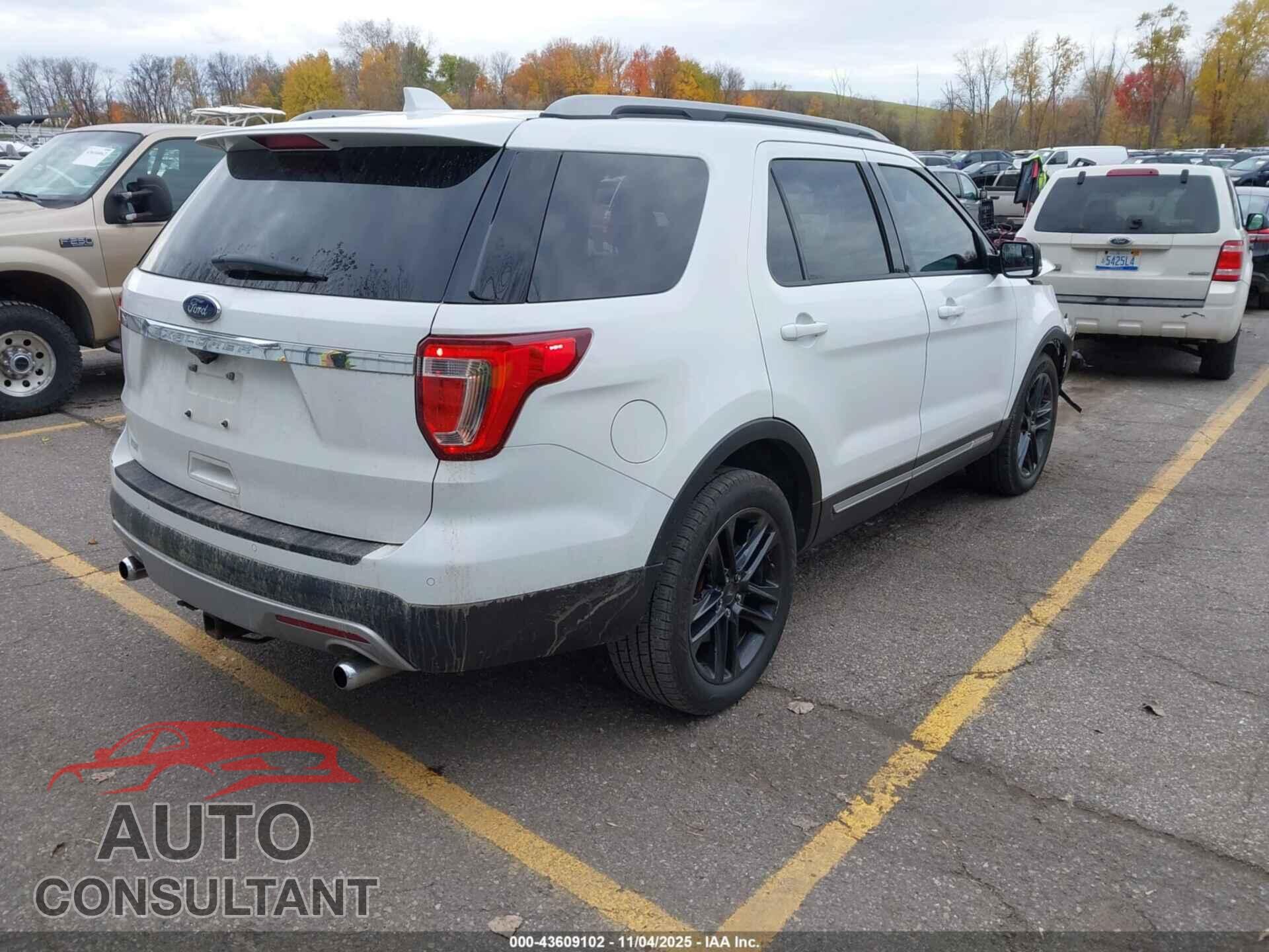 FORD EXPLORER 2017 - 1FM5K8D88HGD84283