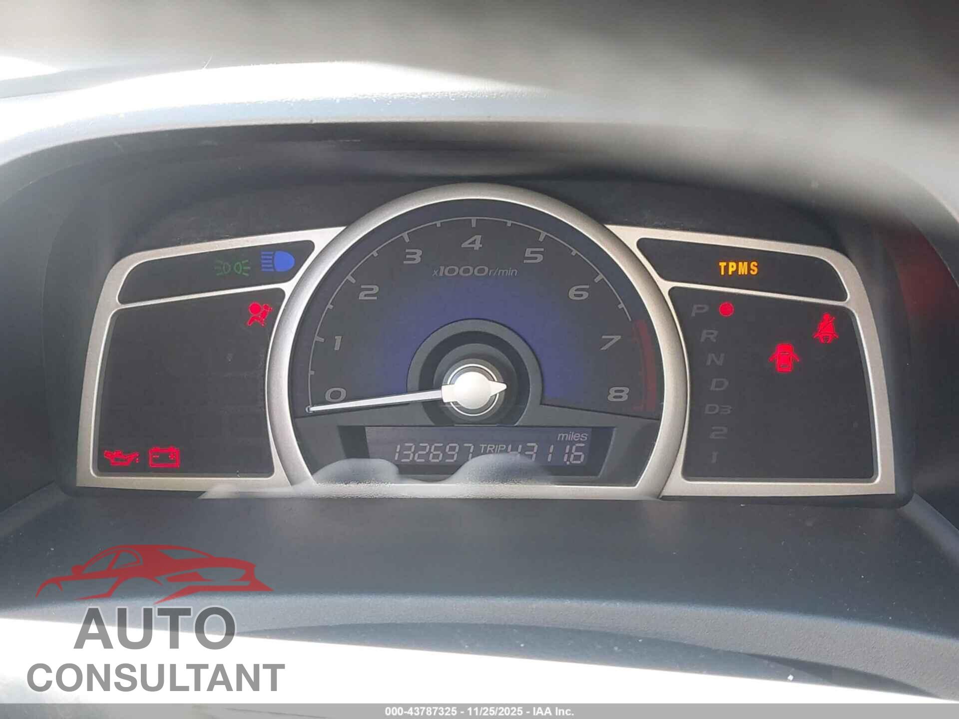 HONDA CIVIC 2009 - 19XFA16539E031005