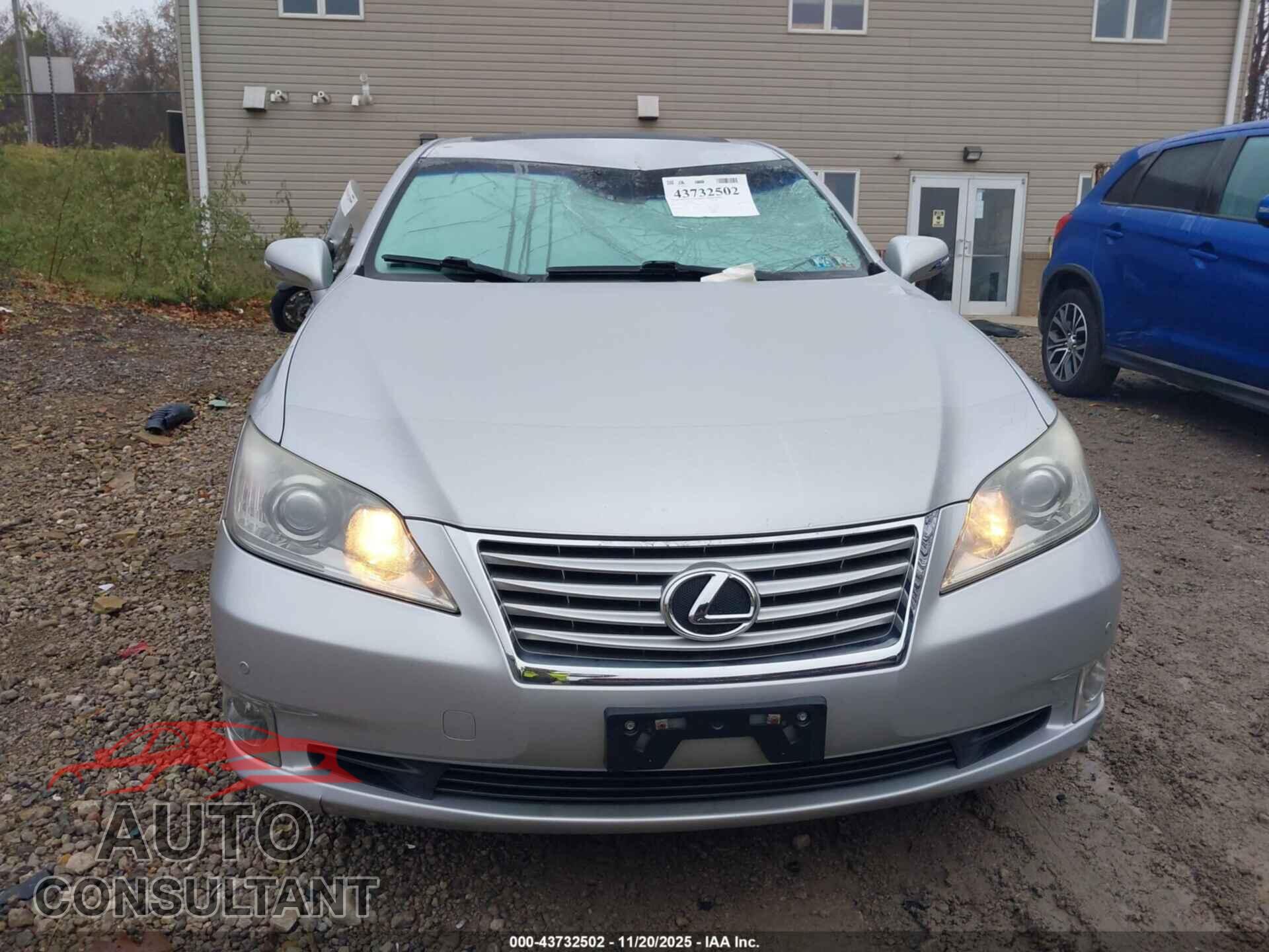 LEXUS ES 350 2012 - JTHBK1EG6C2501416