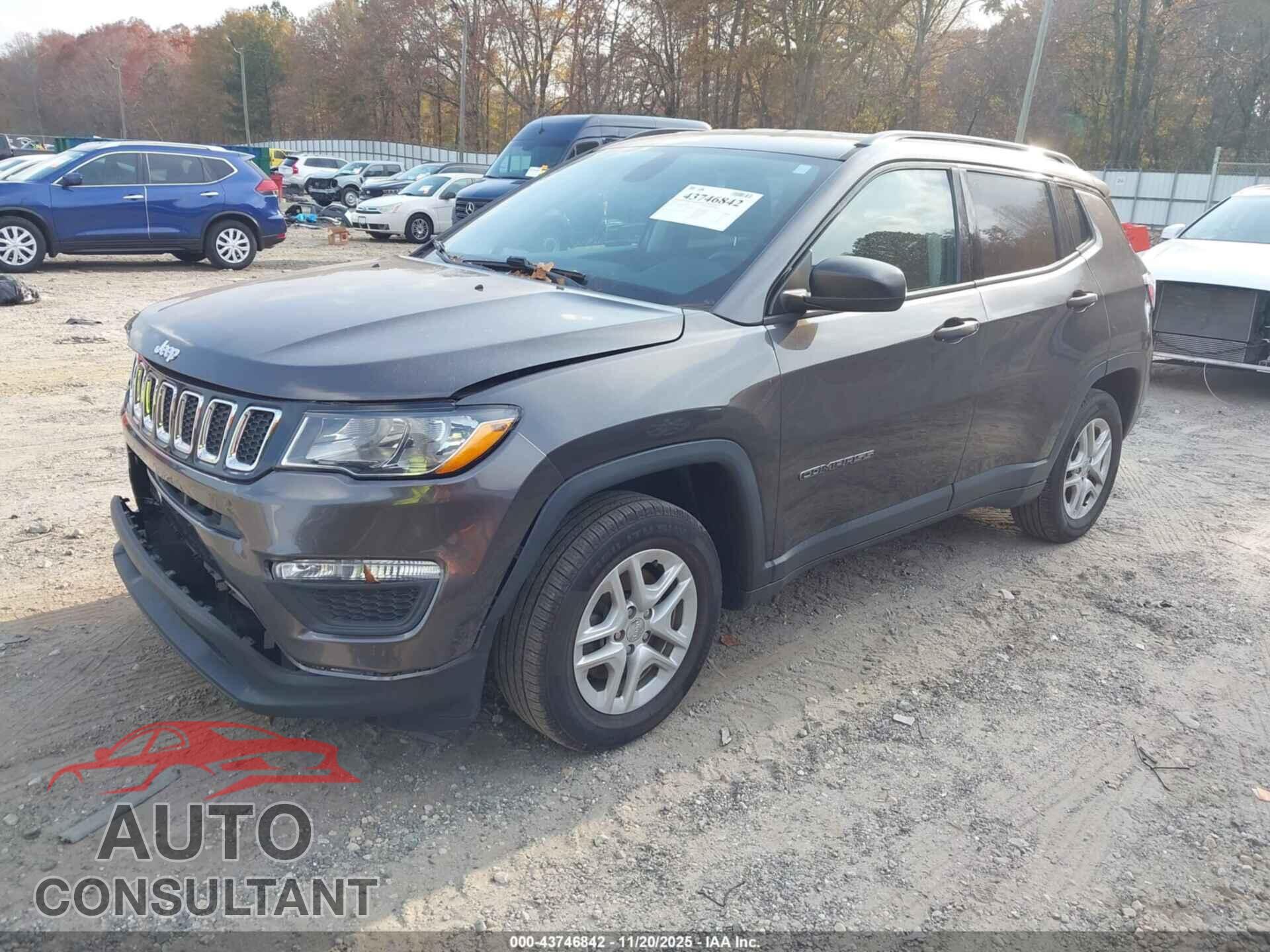 JEEP NEW COMPASS 2017 - 3C4NJCAB0HT669372