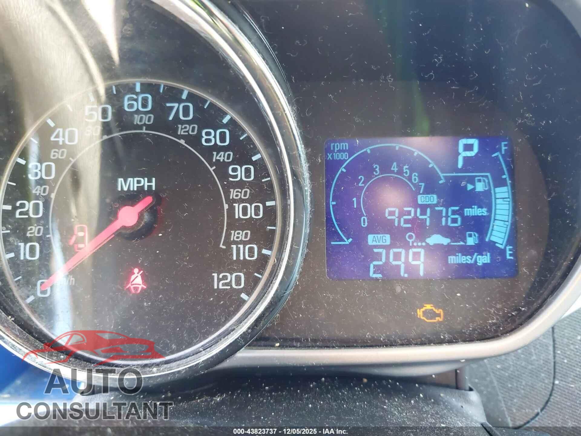 CHEVROLET SPARK 2015 - KL8CD6S98FC708836
