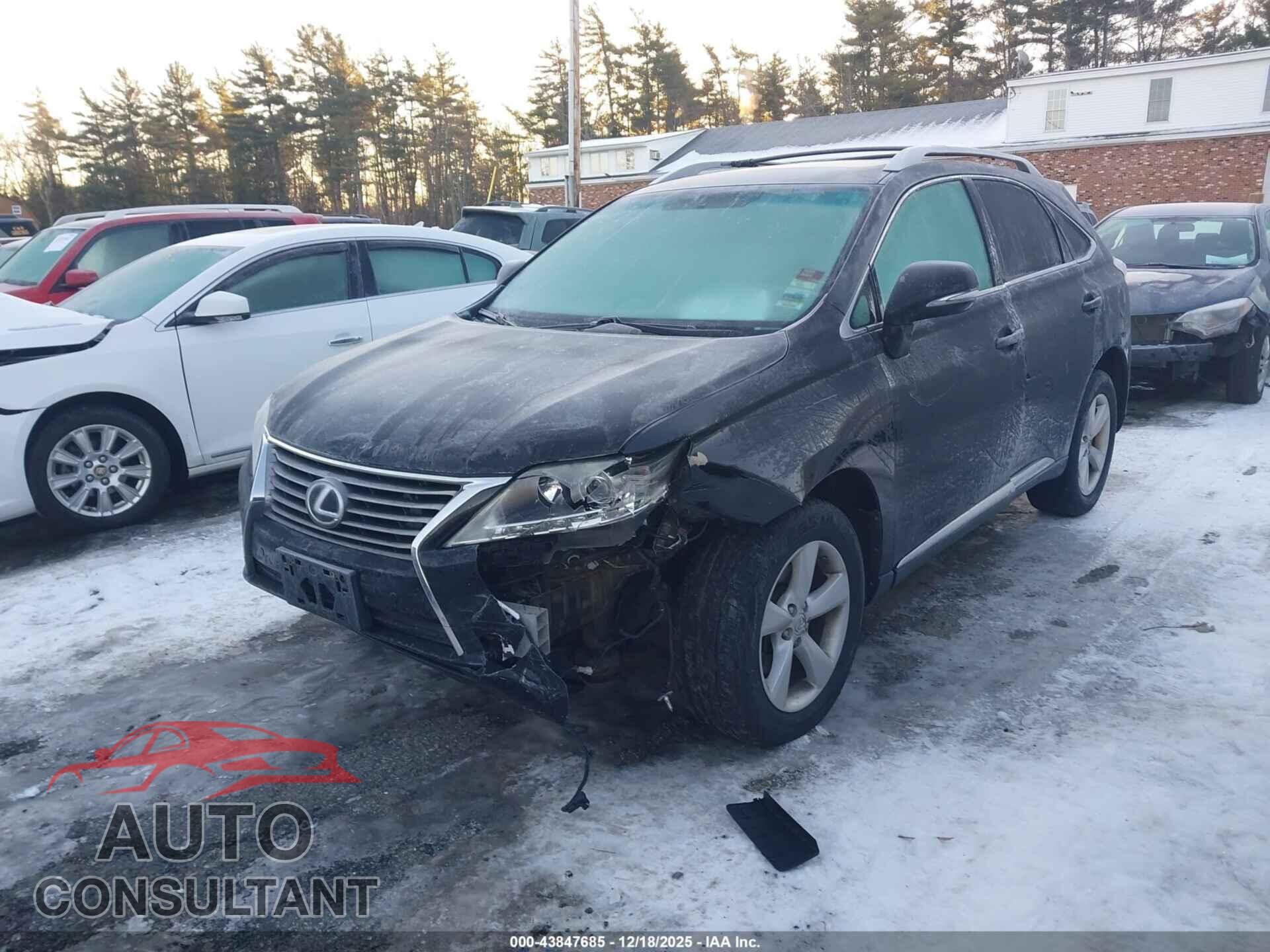 LEXUS RX 350 2013 - 2T2BK1BA4DC201440