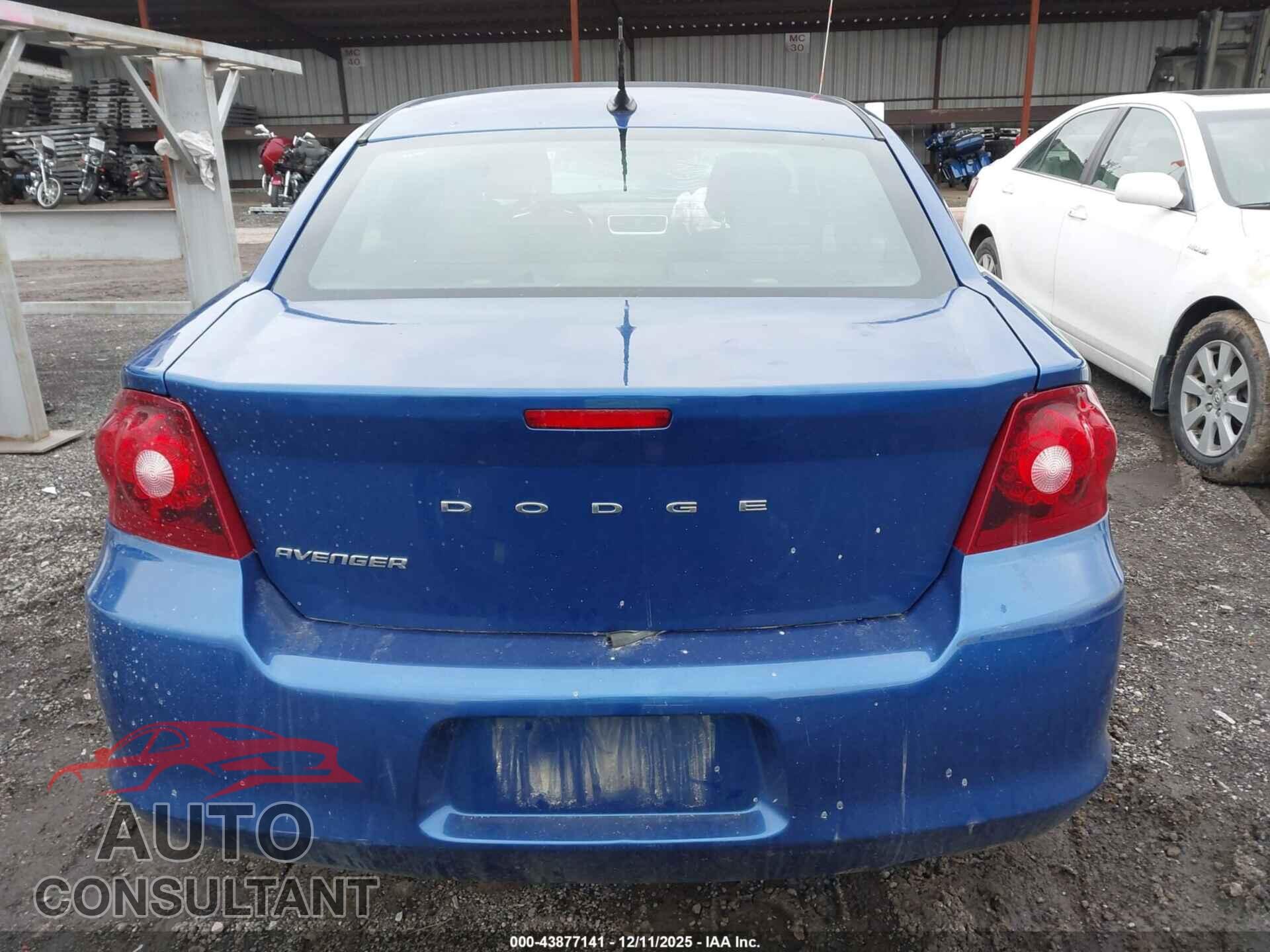 DODGE AVENGER 2013 - 1C3CDZABXDN547604