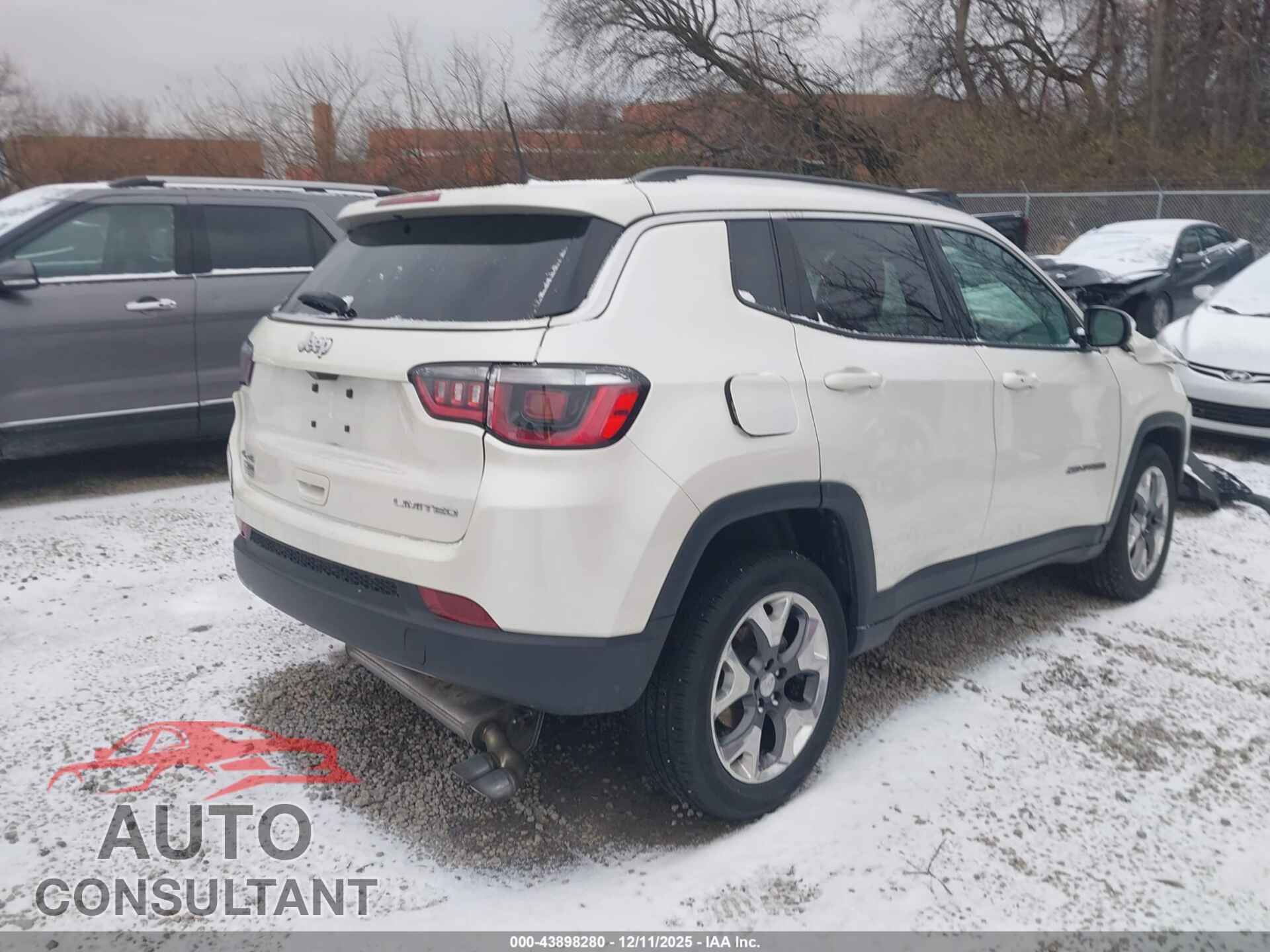 JEEP NEW COMPASS 2017 - 3C4NJDCB3HT641942