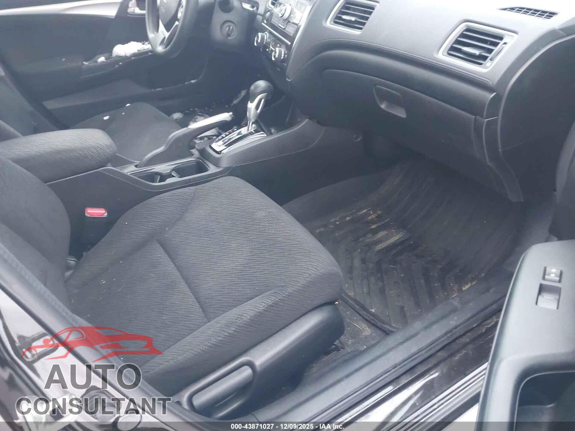 HONDA CIVIC 2013 - 2HGFB2F84DH509203