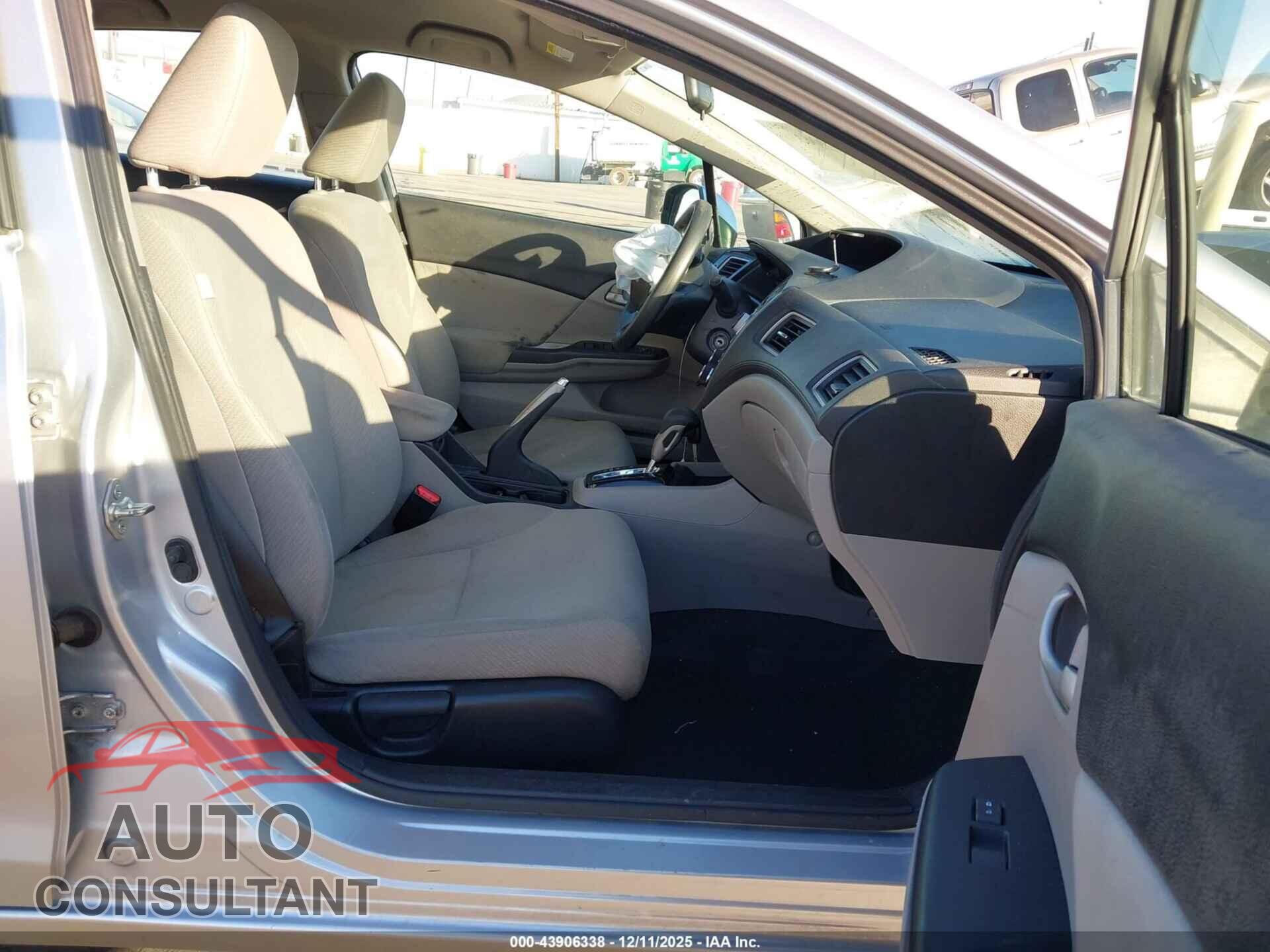 HONDA CIVIC 2013 - 19XFB2F5XDE292661
