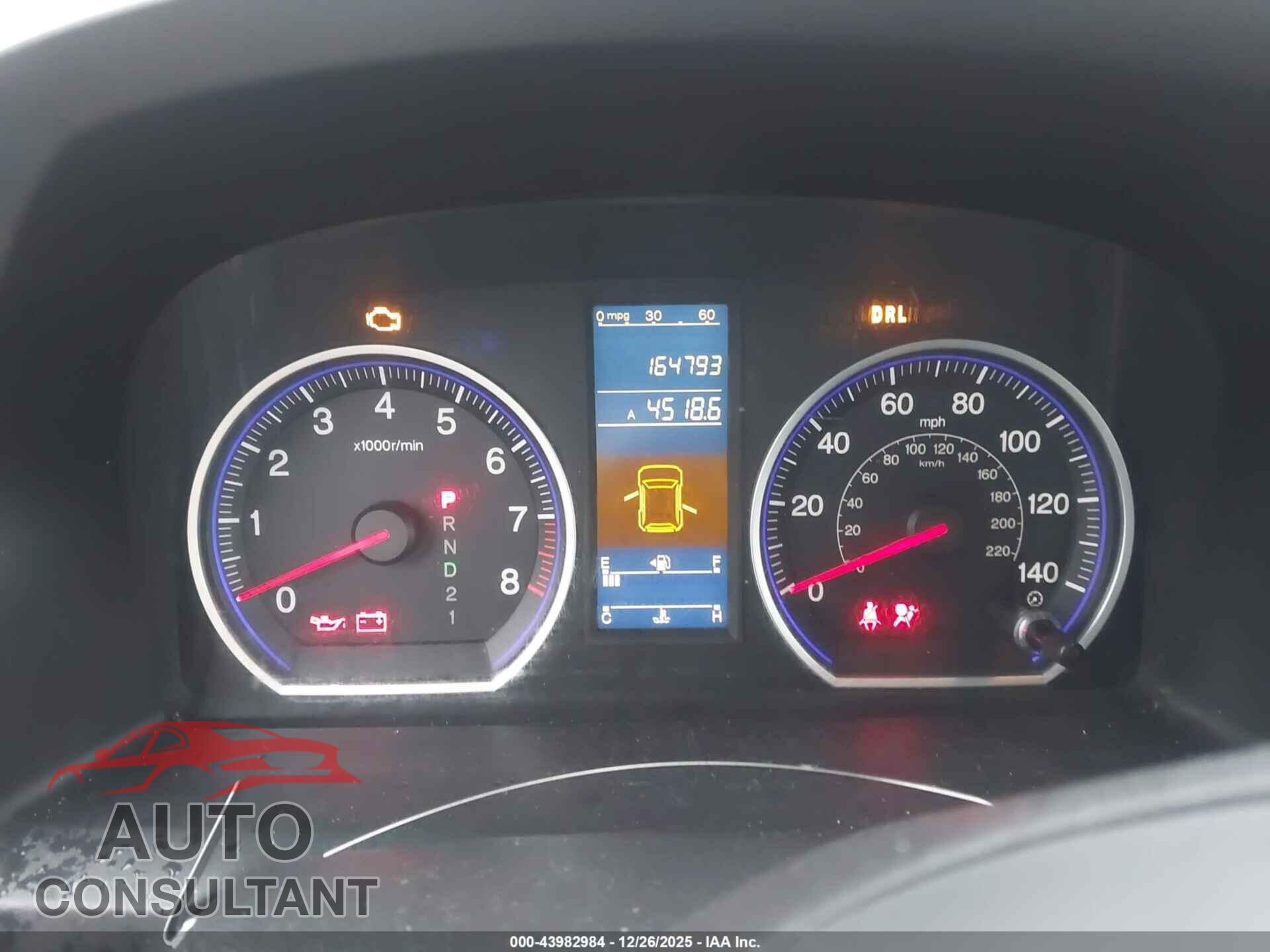 HONDA CR-V 2010 - 5J6RE4H35AL072353