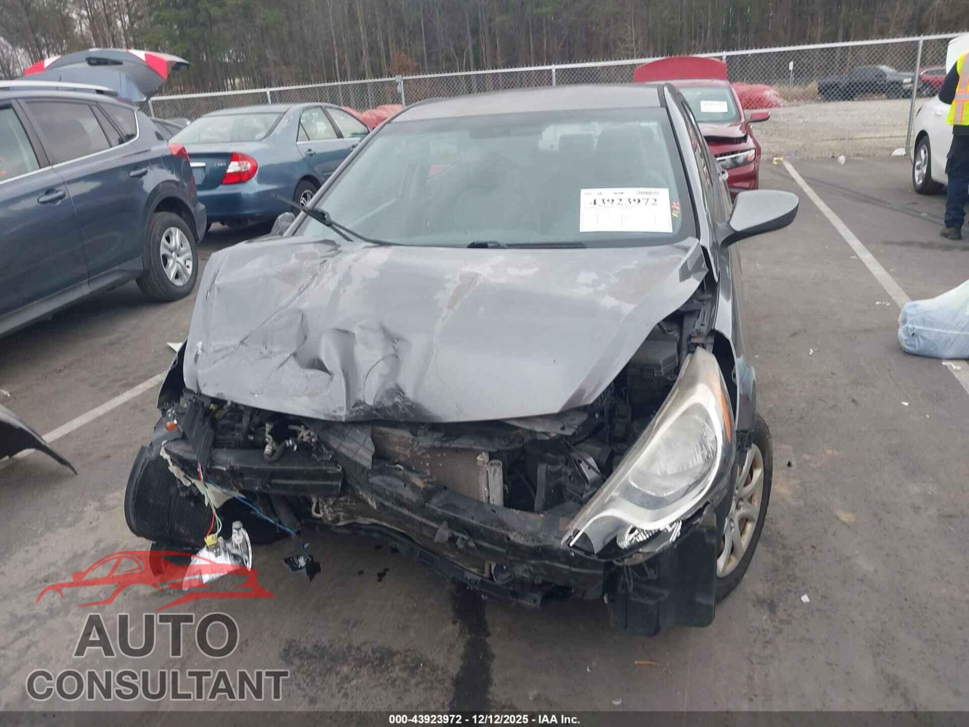 HYUNDAI ACCENT 2013 - KMHCT4AE7DU485320