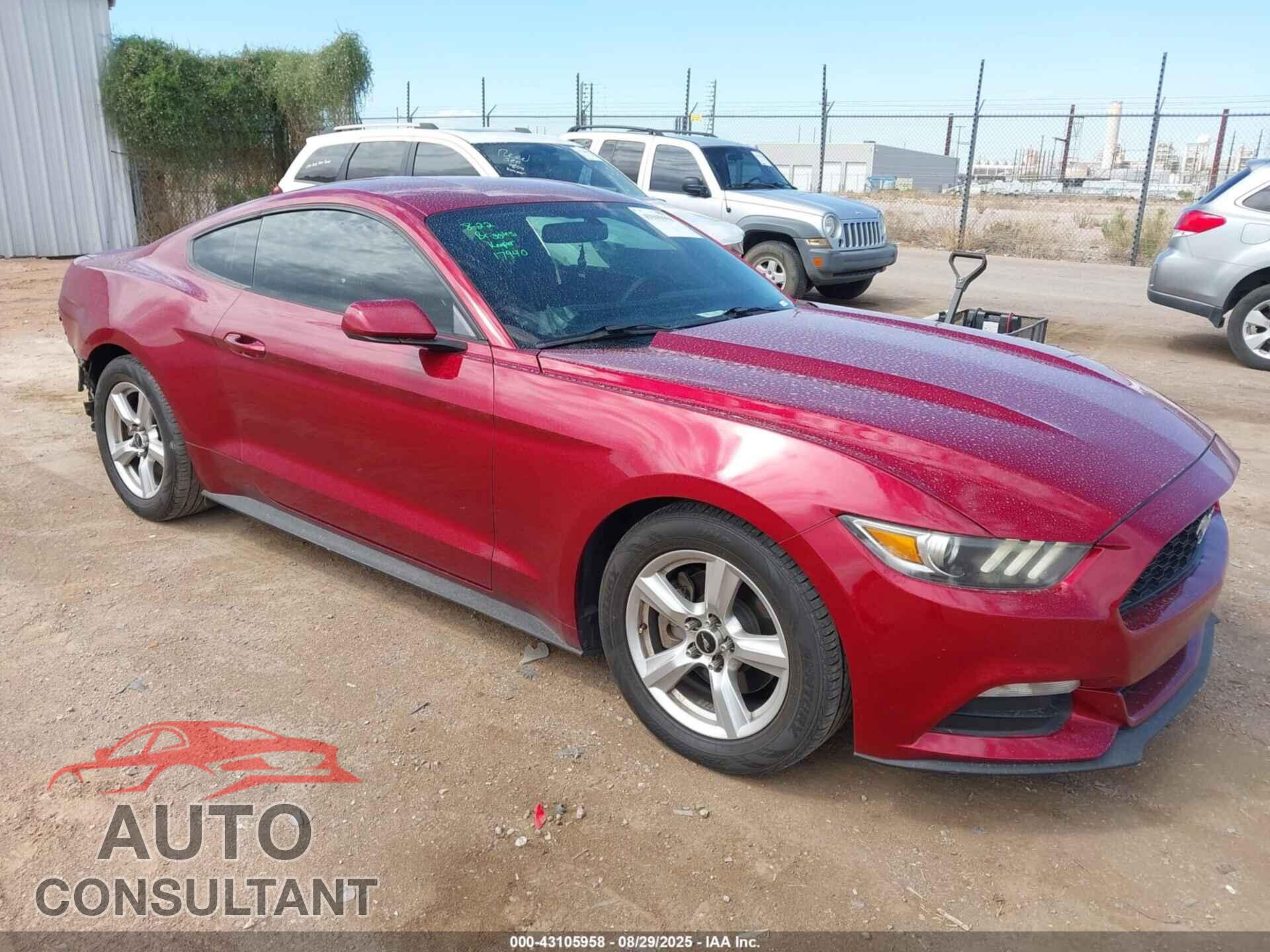 FORD MUSTANG 2015 - 1FA6P8AM2F5350253