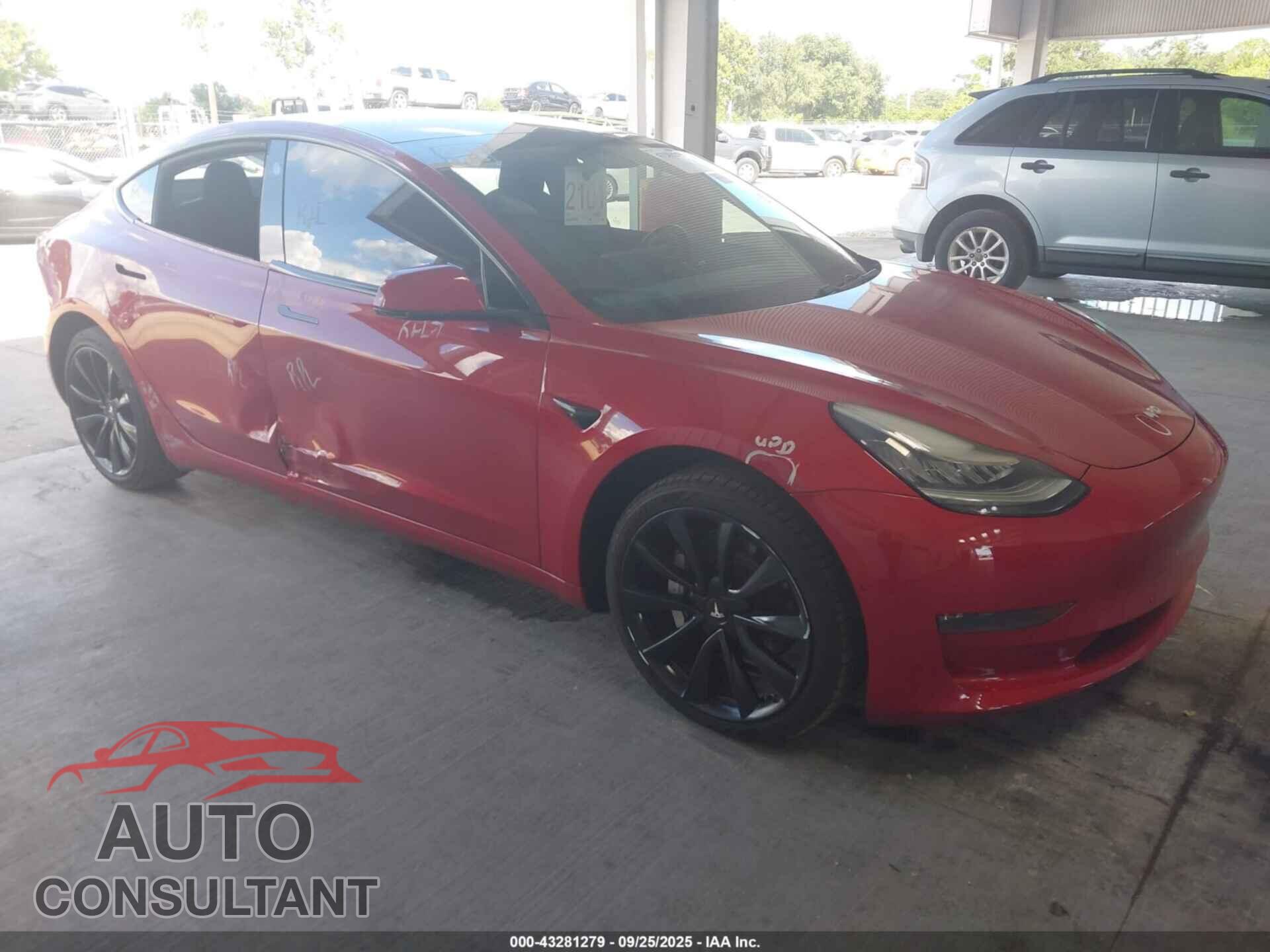 TESLA MODEL 3 2018 - 5YJ3E1EB6JF117213