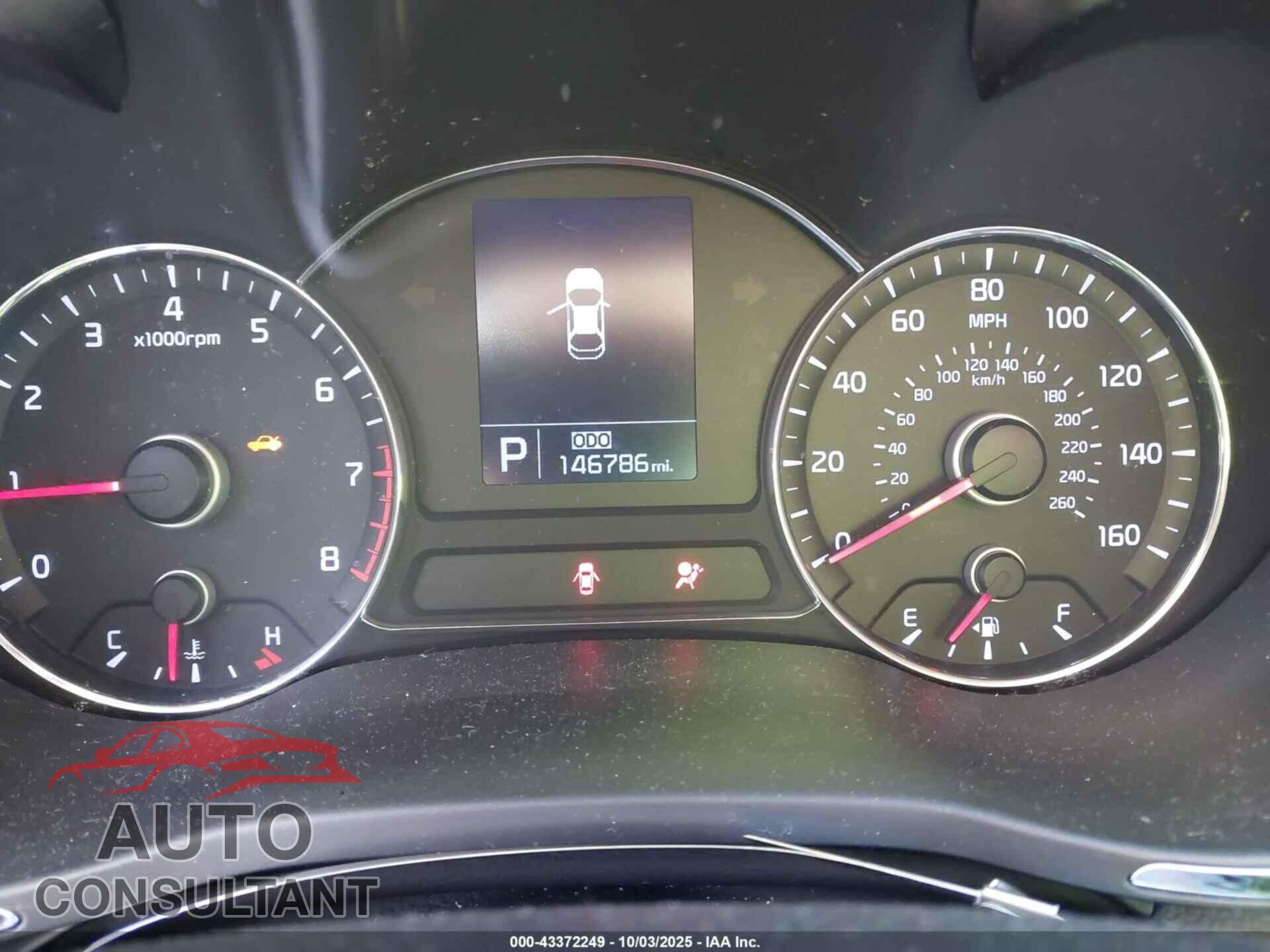 KIA FORTE 2014 - KNAFX4A80E5078920
