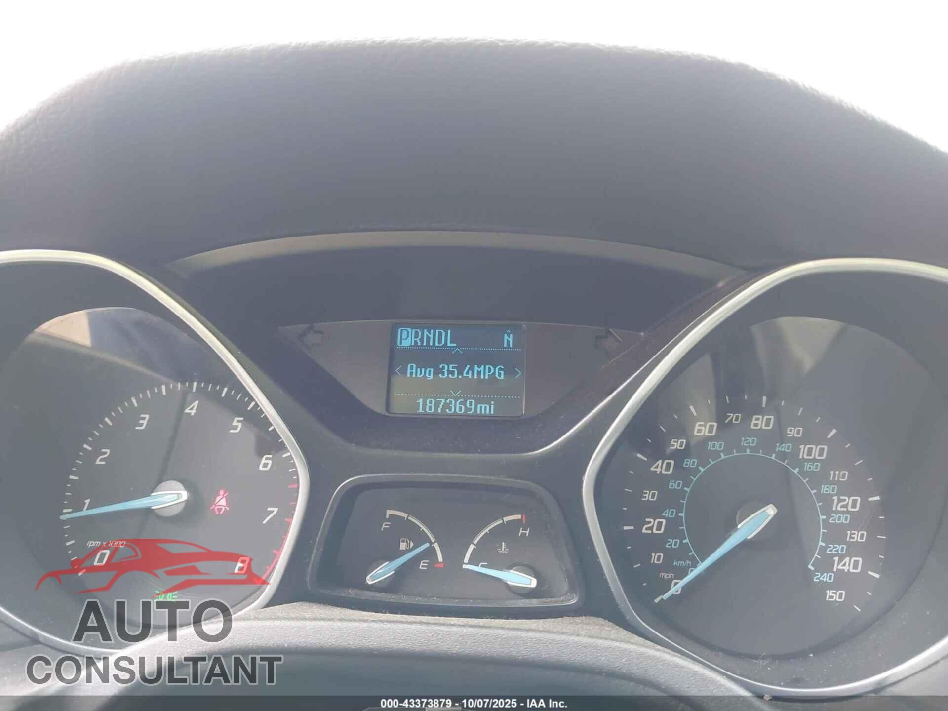 FORD FOCUS 2012 - 1FAHP3F28CL375202