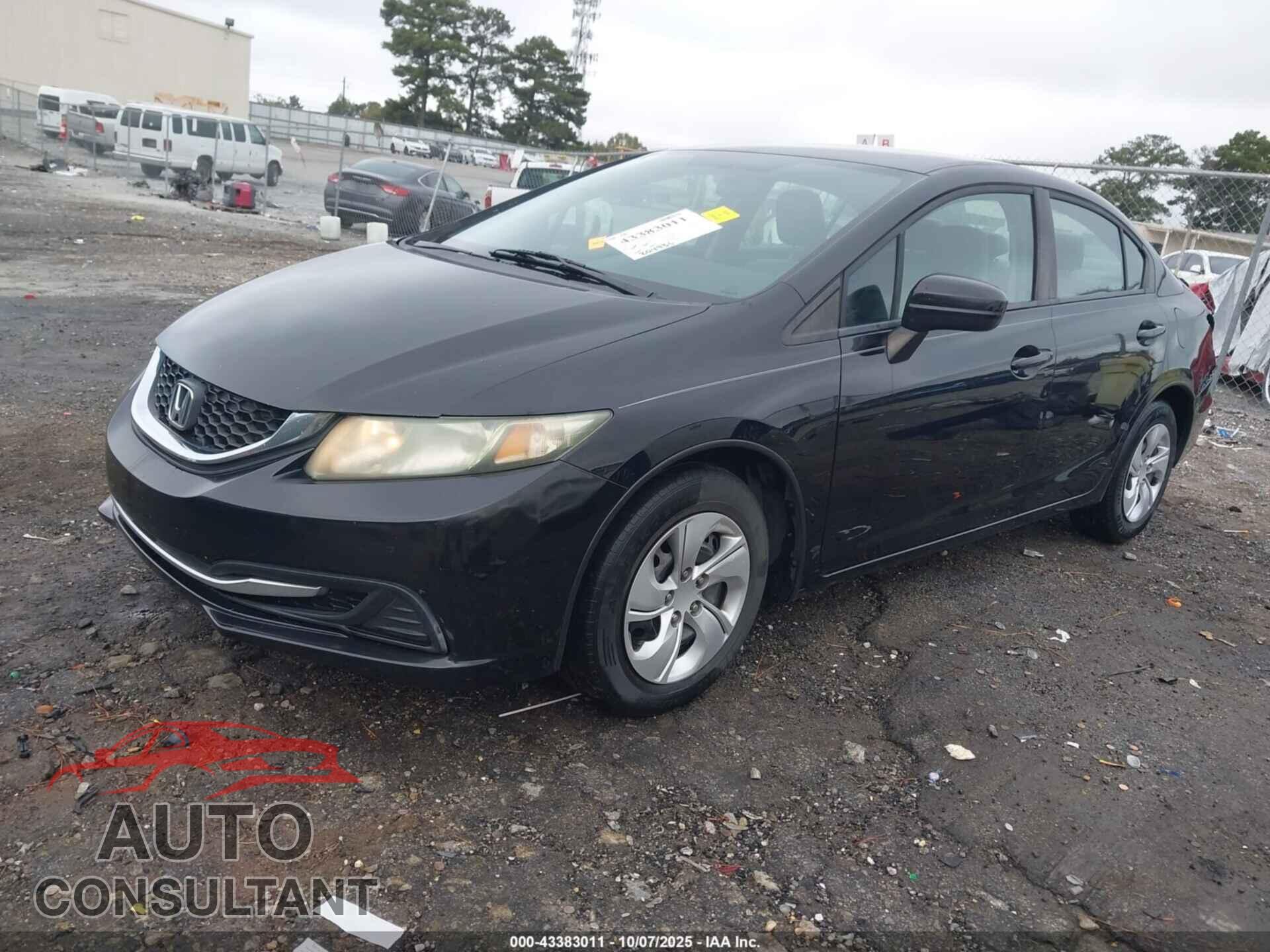 HONDA CIVIC 2014 - 19XFB2F59EE016618
