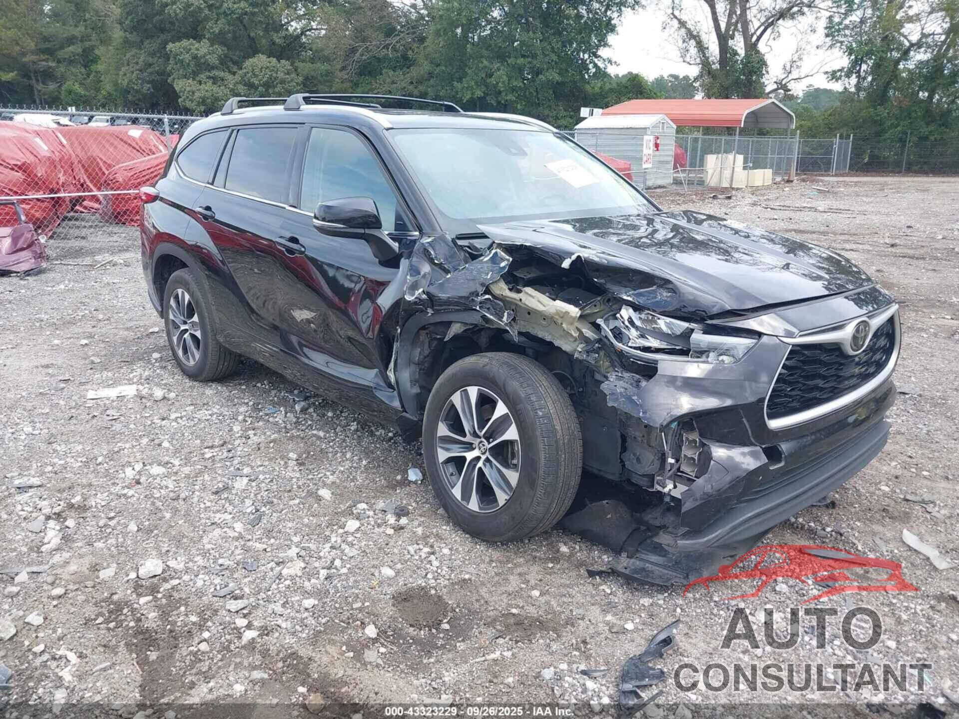 TOYOTA HIGHLANDER 2020 - 5TDGZRAH9LS001078