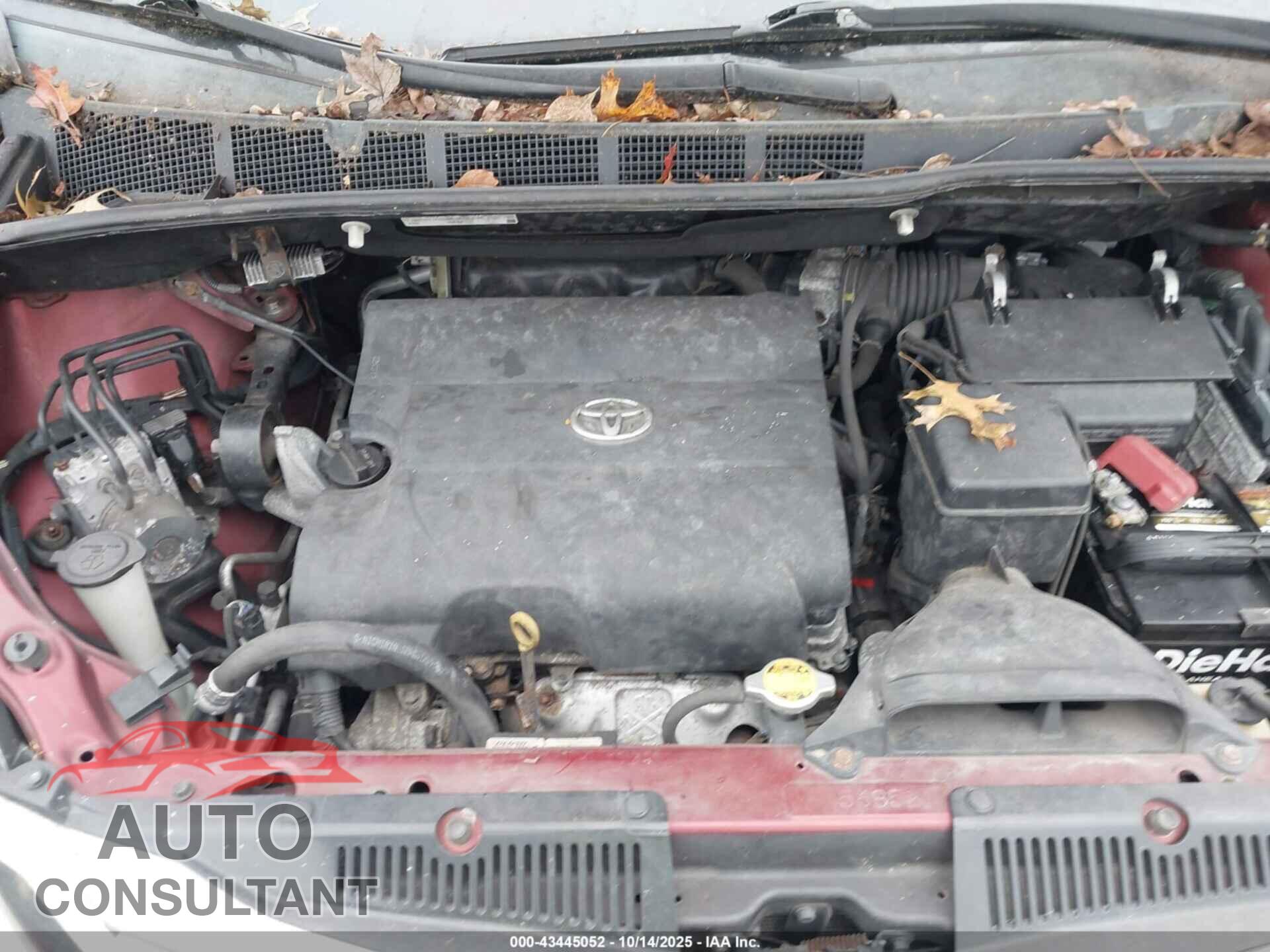 TOYOTA SIENNA 2013 - 5TDDK3DC8DS064632