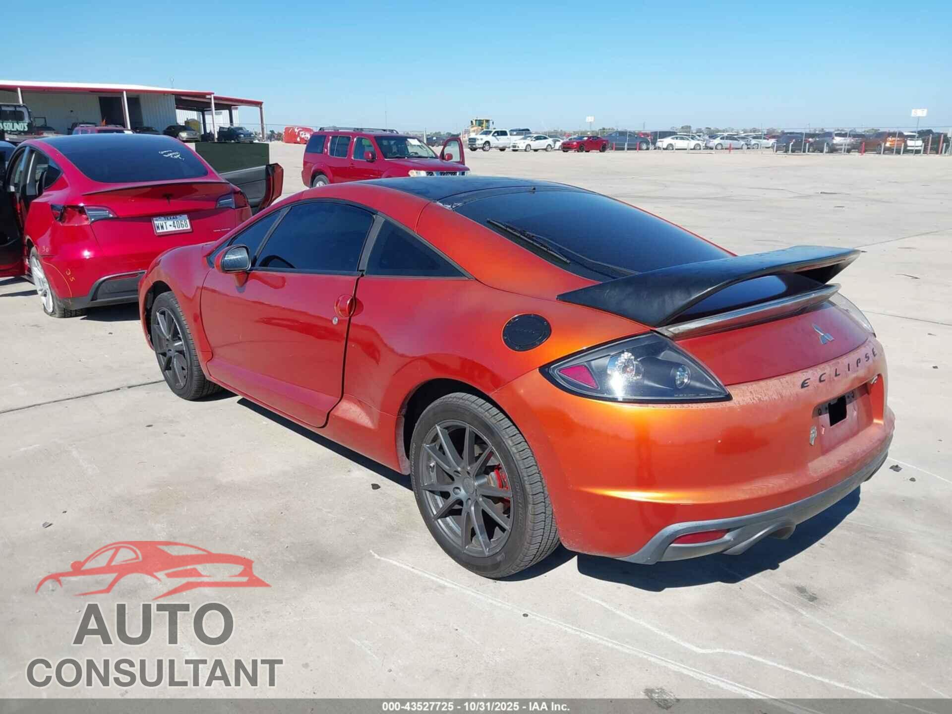 MITSUBISHI ECLIPSE 2012 - 4A31K5DF3CE001772