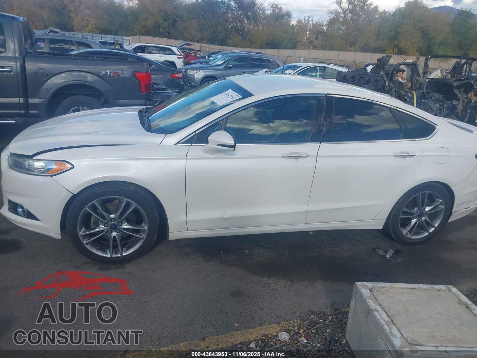 FORD FUSION 2013 - 3FA6P0K92DR114482