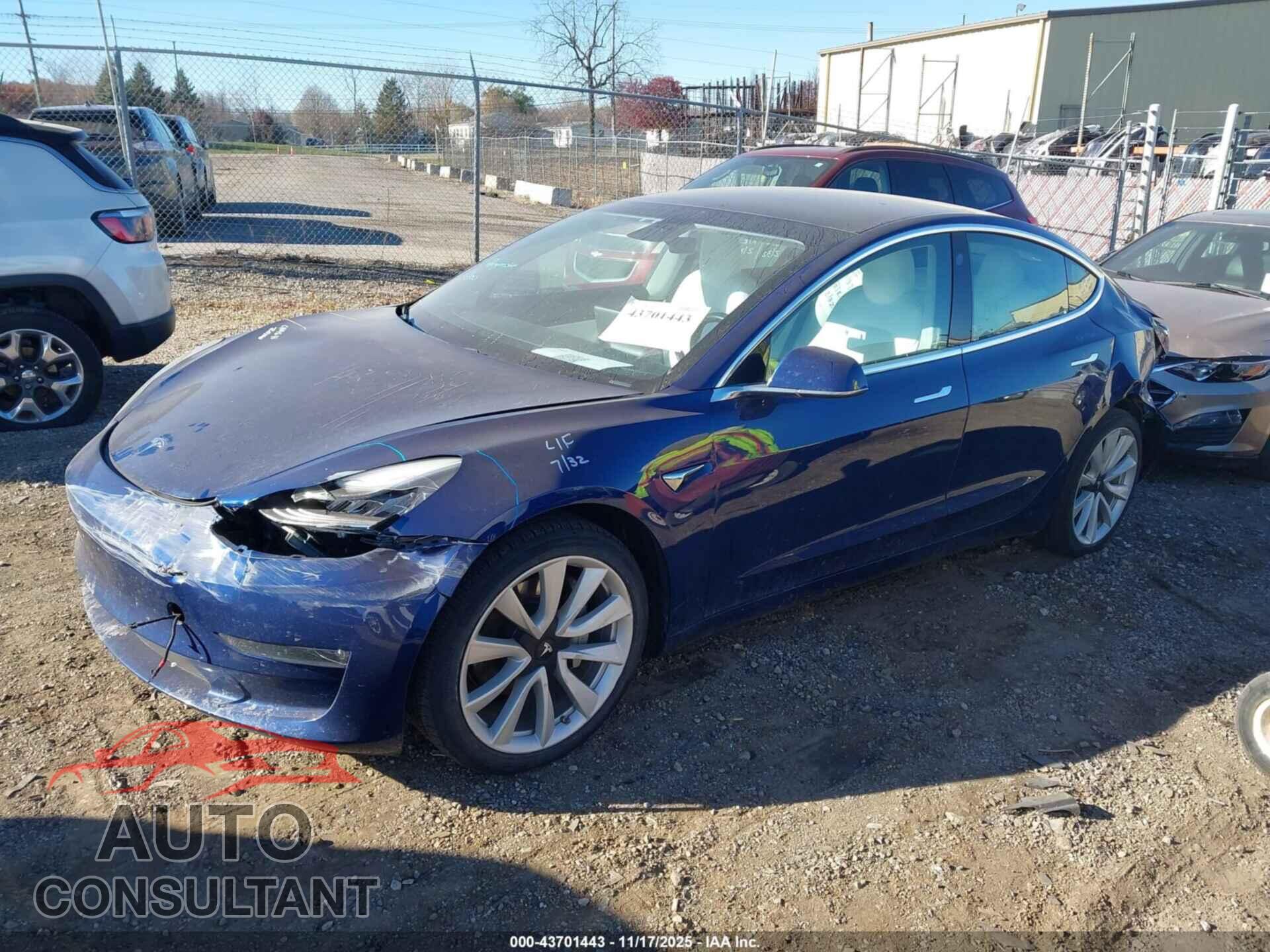 TESLA MODEL 3 2020 - 5YJ3E1EB2LF547050